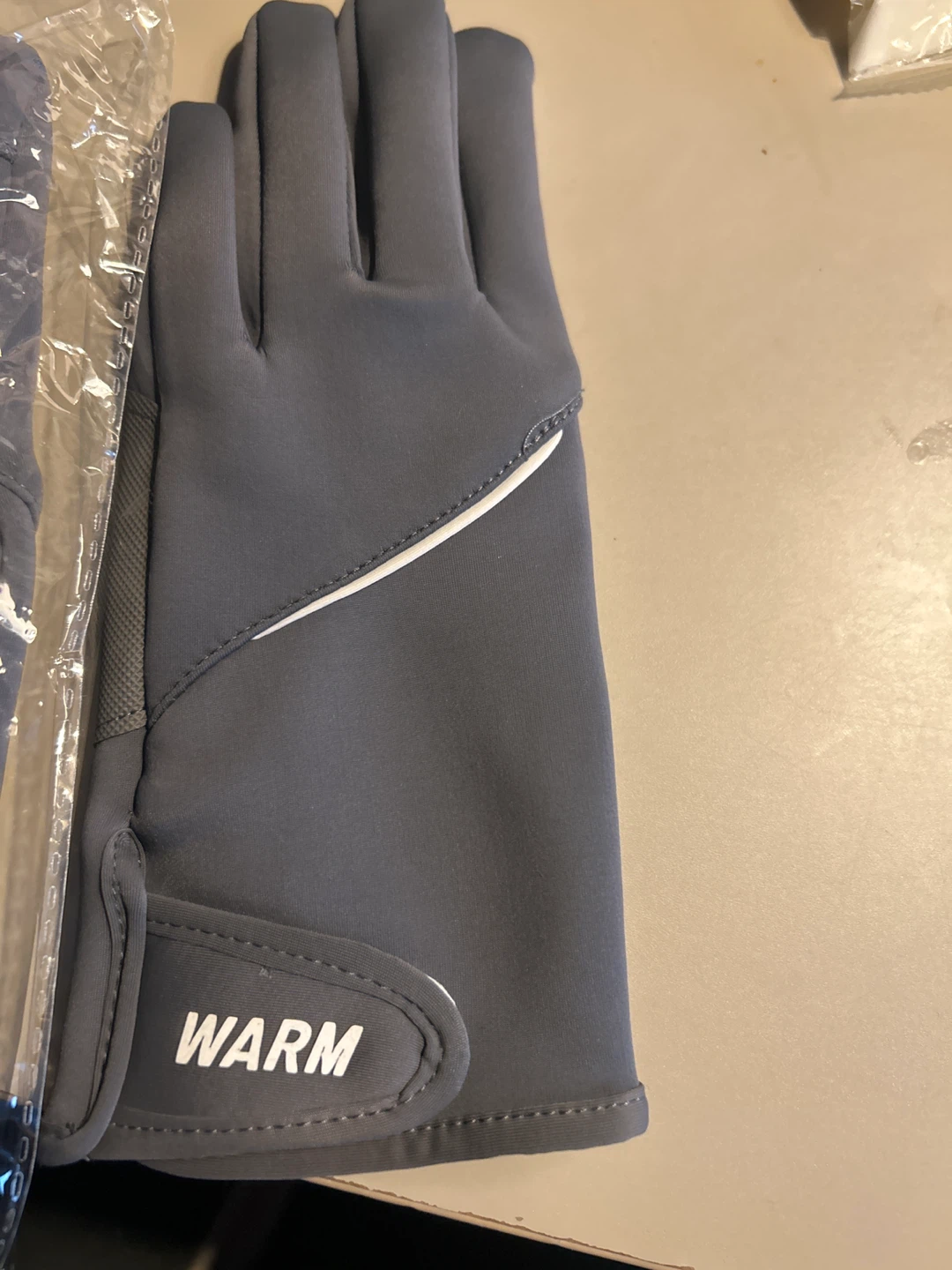 Warm Touchscreen Gloves - Grey - photo 2