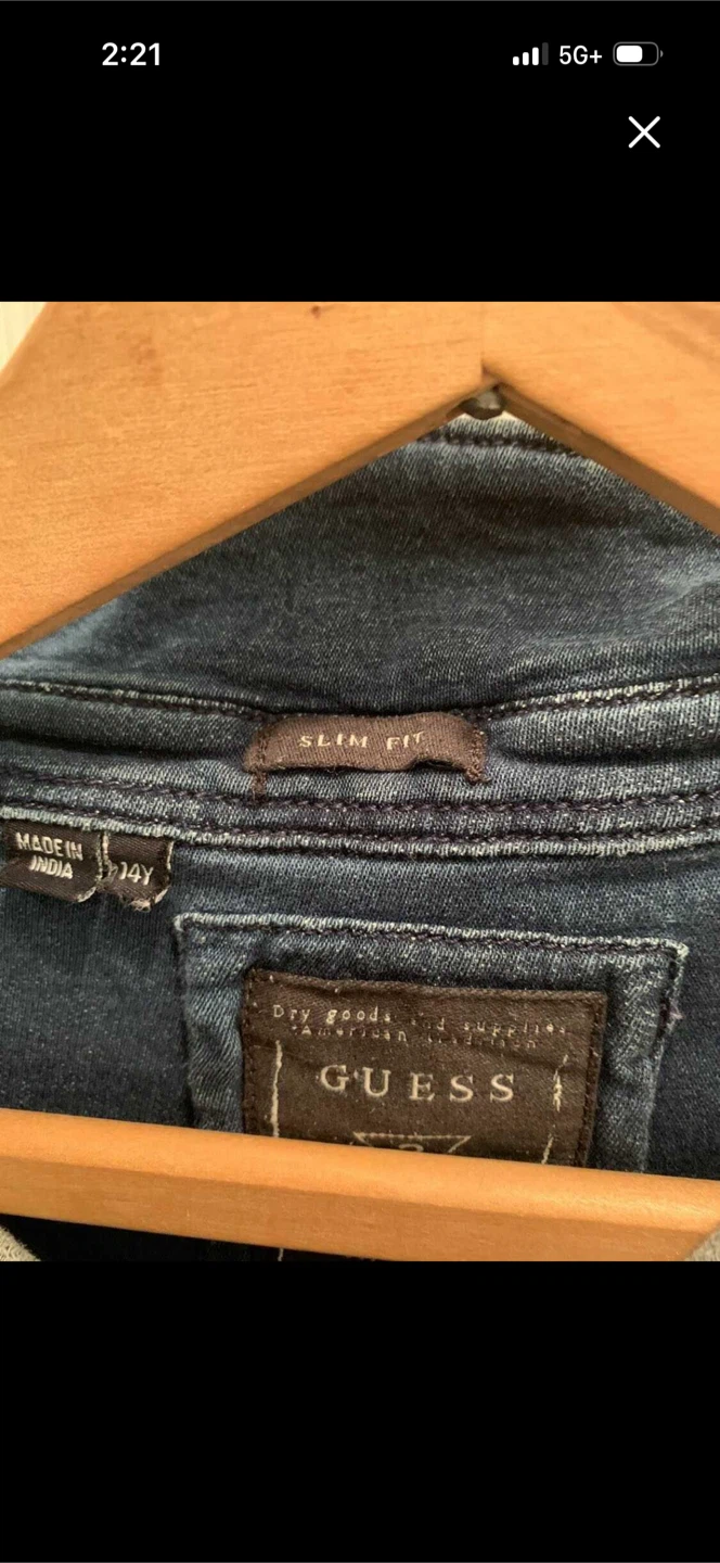 Guess Denim Shirt (Boys 14Y) - Slim Fit - photo 2