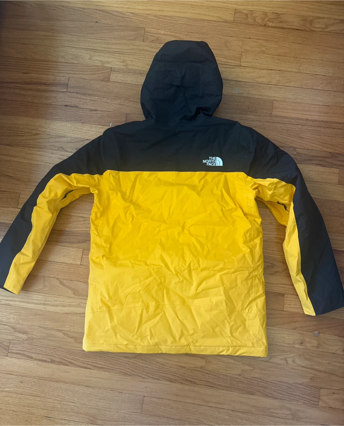 The North Face Yellow & Black Winter Jacket - Size L - photo 3