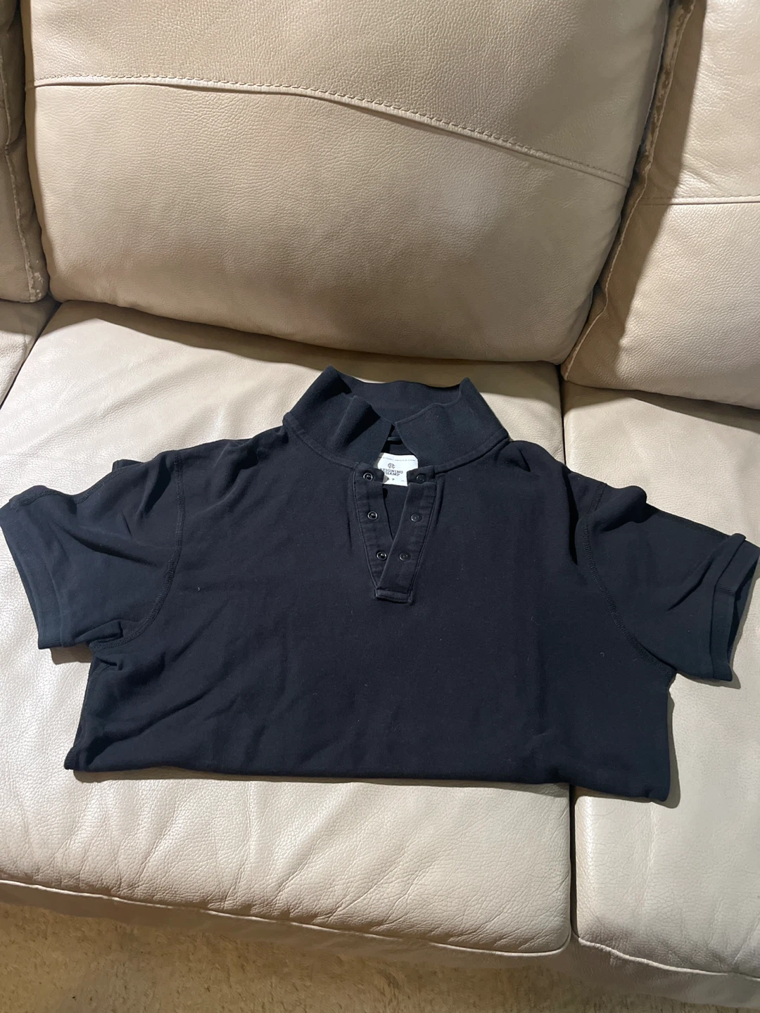 Reigning Champ Black Polo - Size S - photo 2