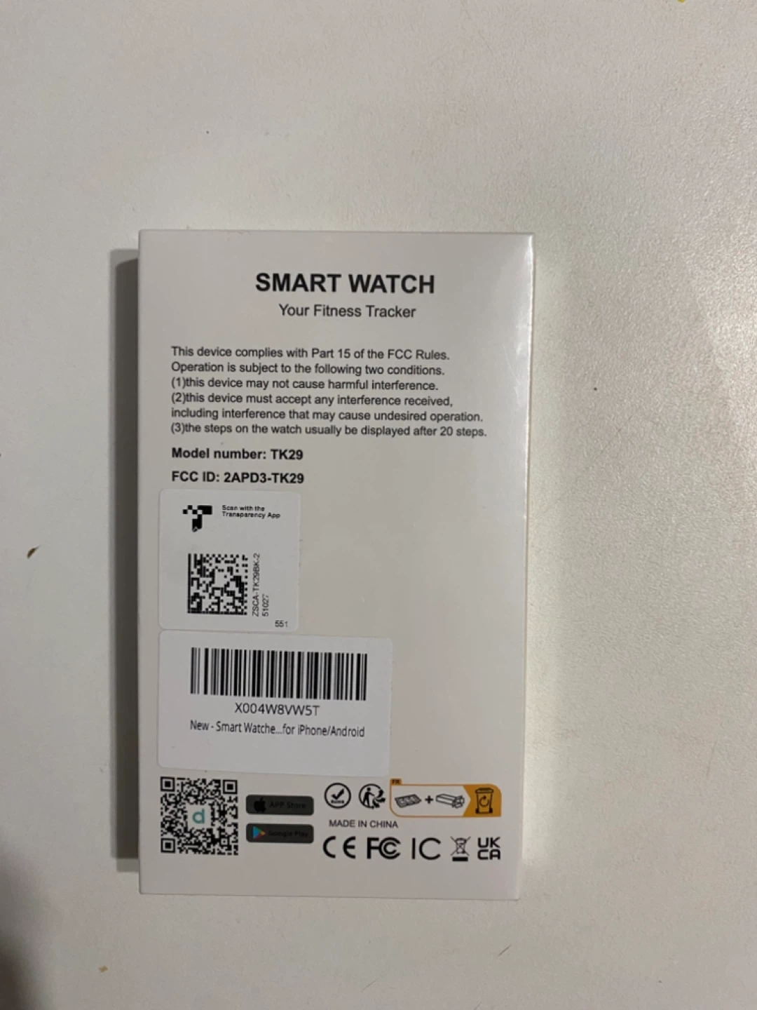 Brand New Smart Watch Fitness Tracker TK29 - photo 2