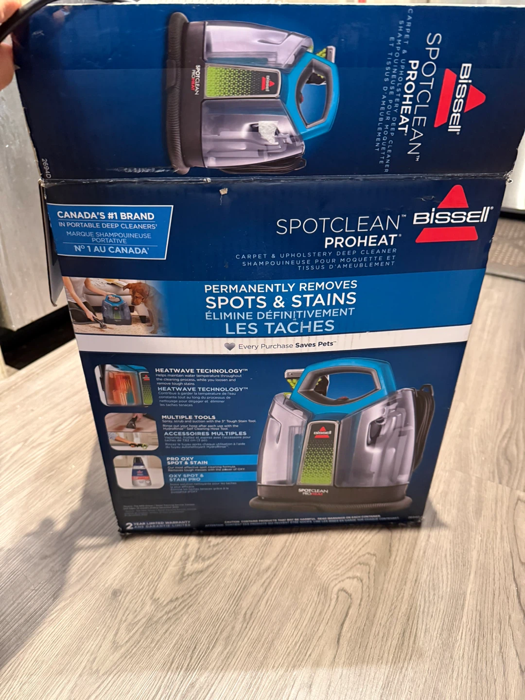 Bissell SpotClean ProHeat Carpet & Upholstery Cleaner