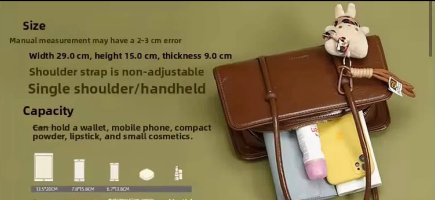 Auuudré Black Handheld Bag - photo 5