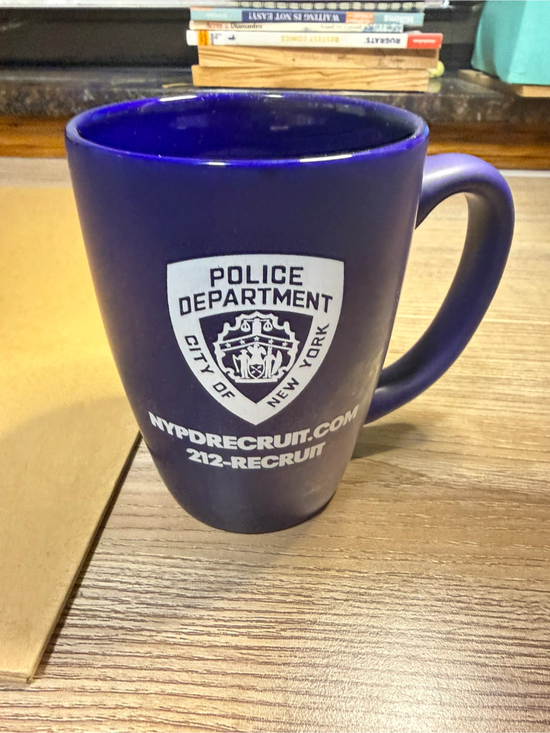 NYPD Police Department Blue Mug