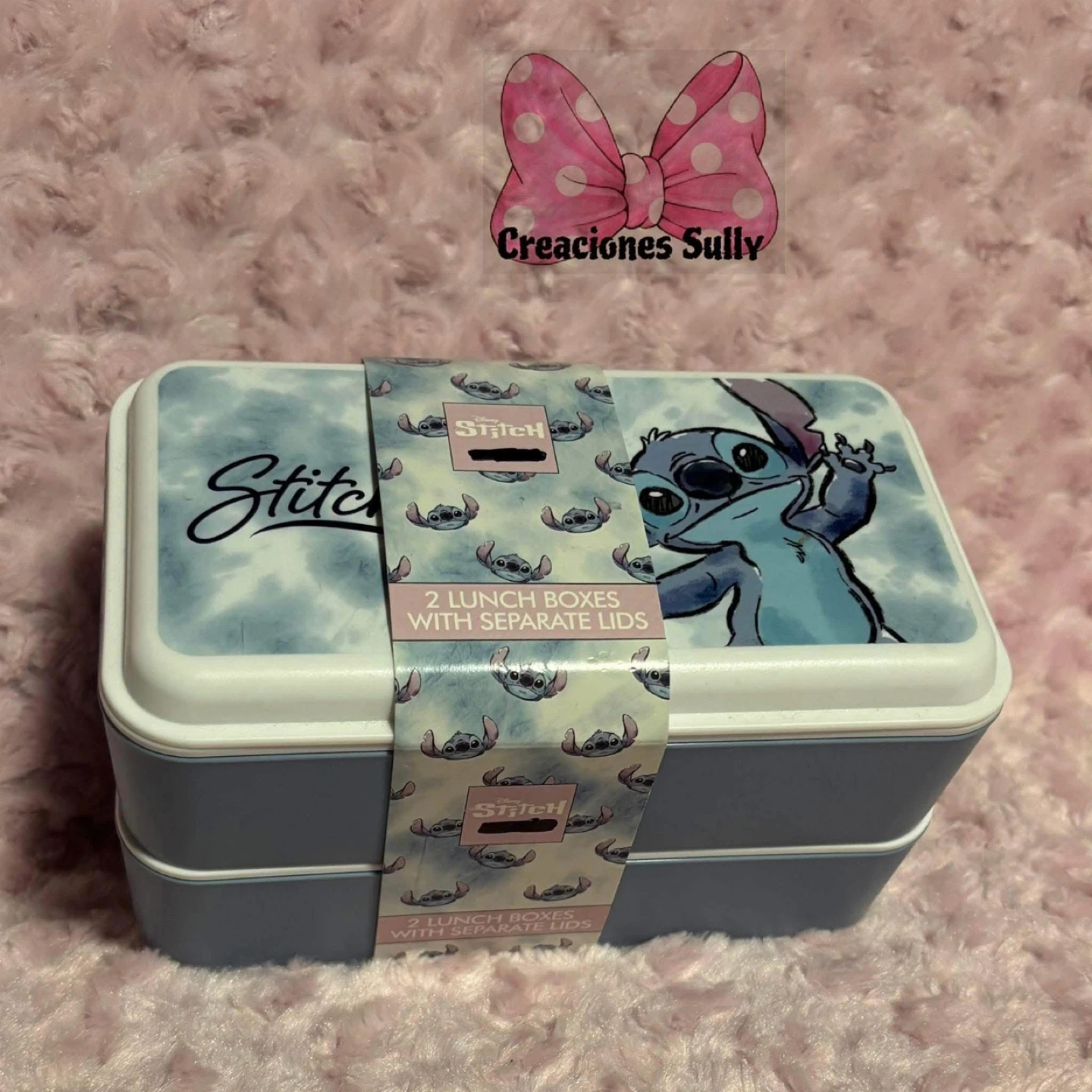 Disney Stitch 2-Piece Lunch Box Set