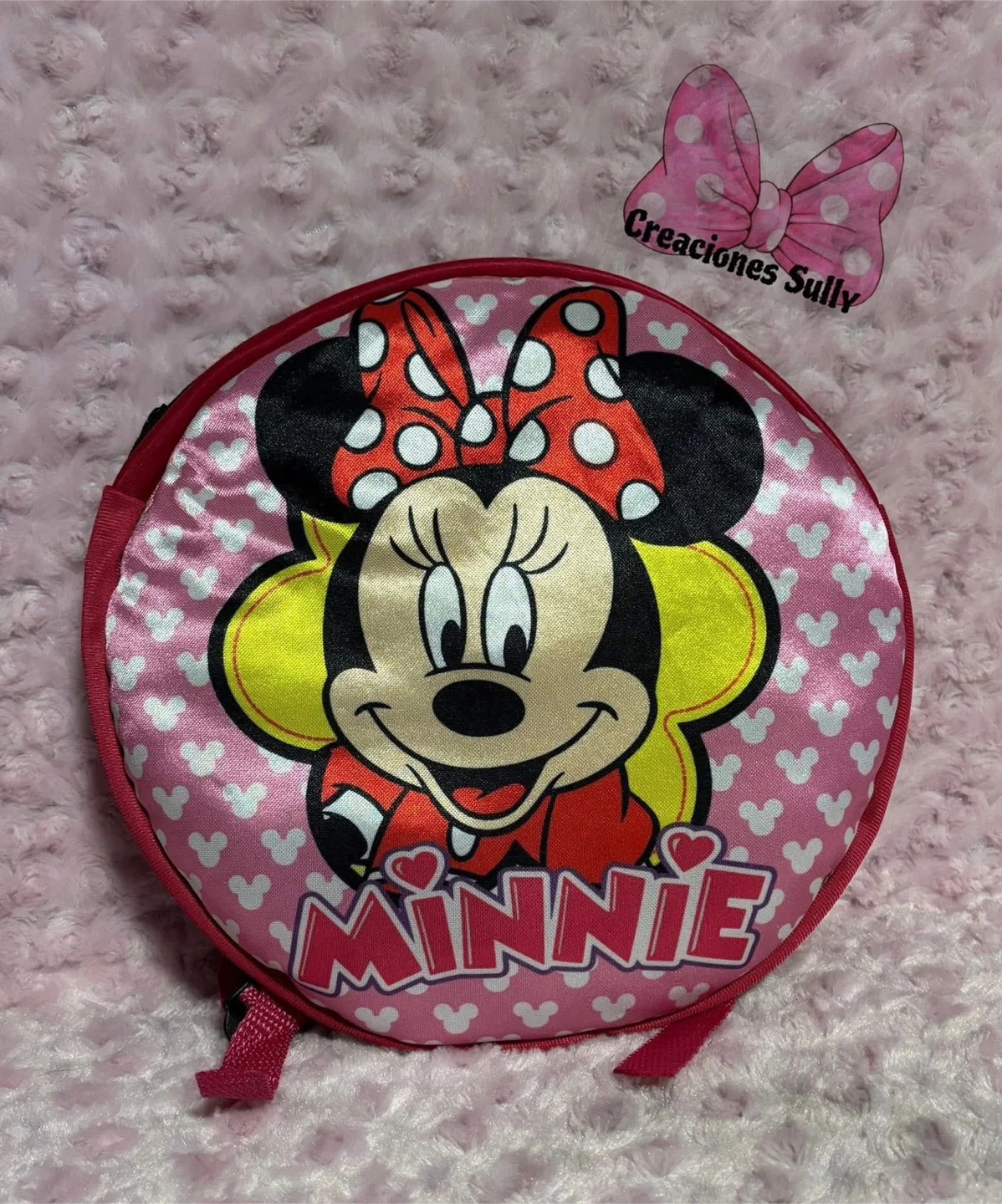 Minnie Mouse Round Backpack