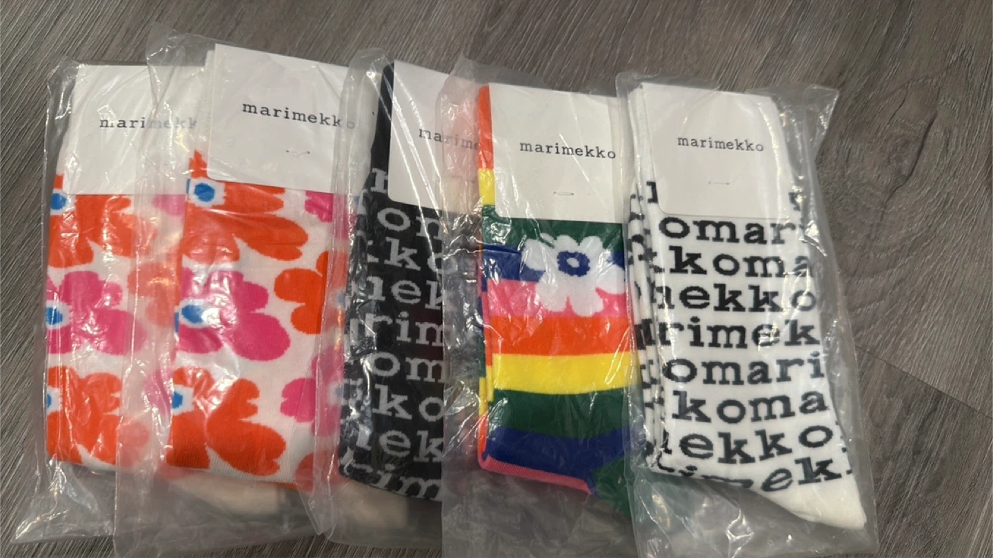 New Marimekko Socks - Fun Patterns! - photo 2
