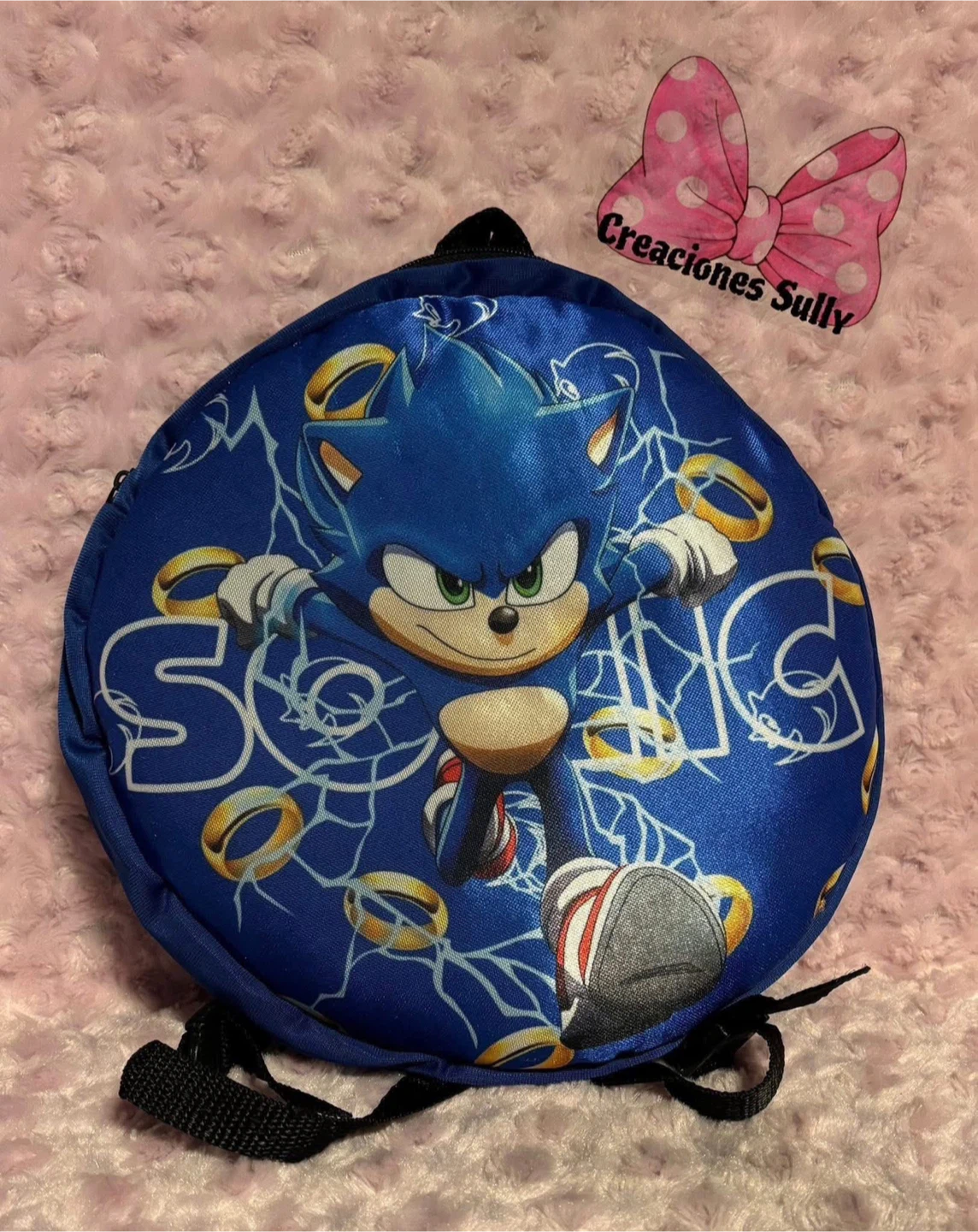 Sonic the Hedgehog Blue Backpack