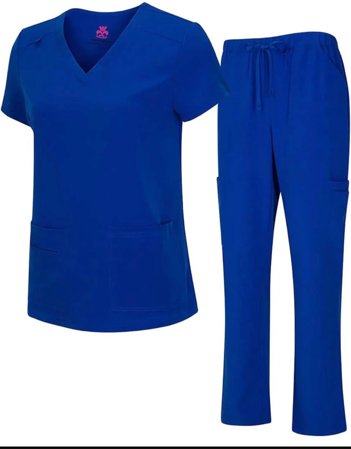 Blue Scrub Set - Size Small