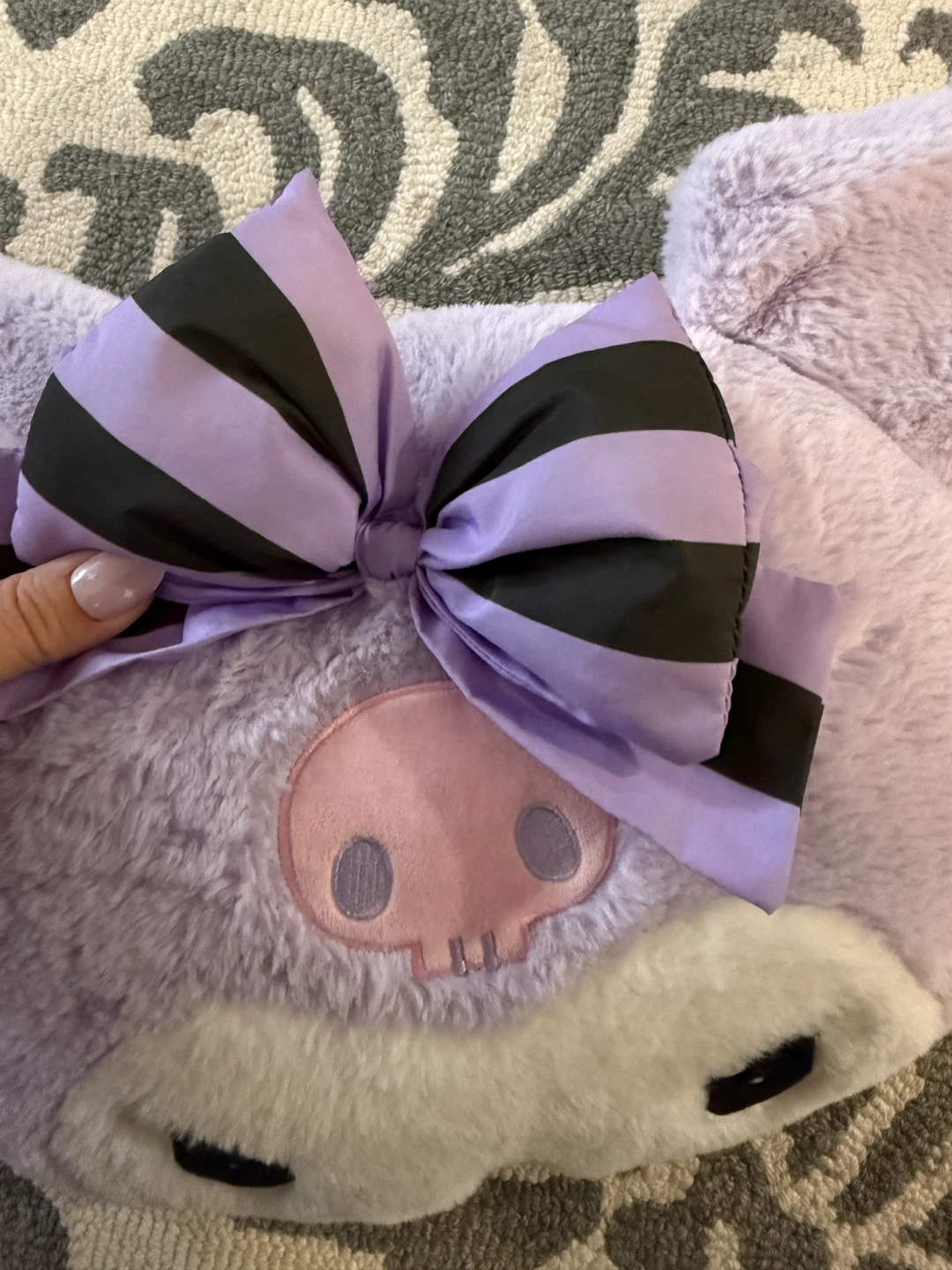 Kuromi Plush - Purple - photo 3