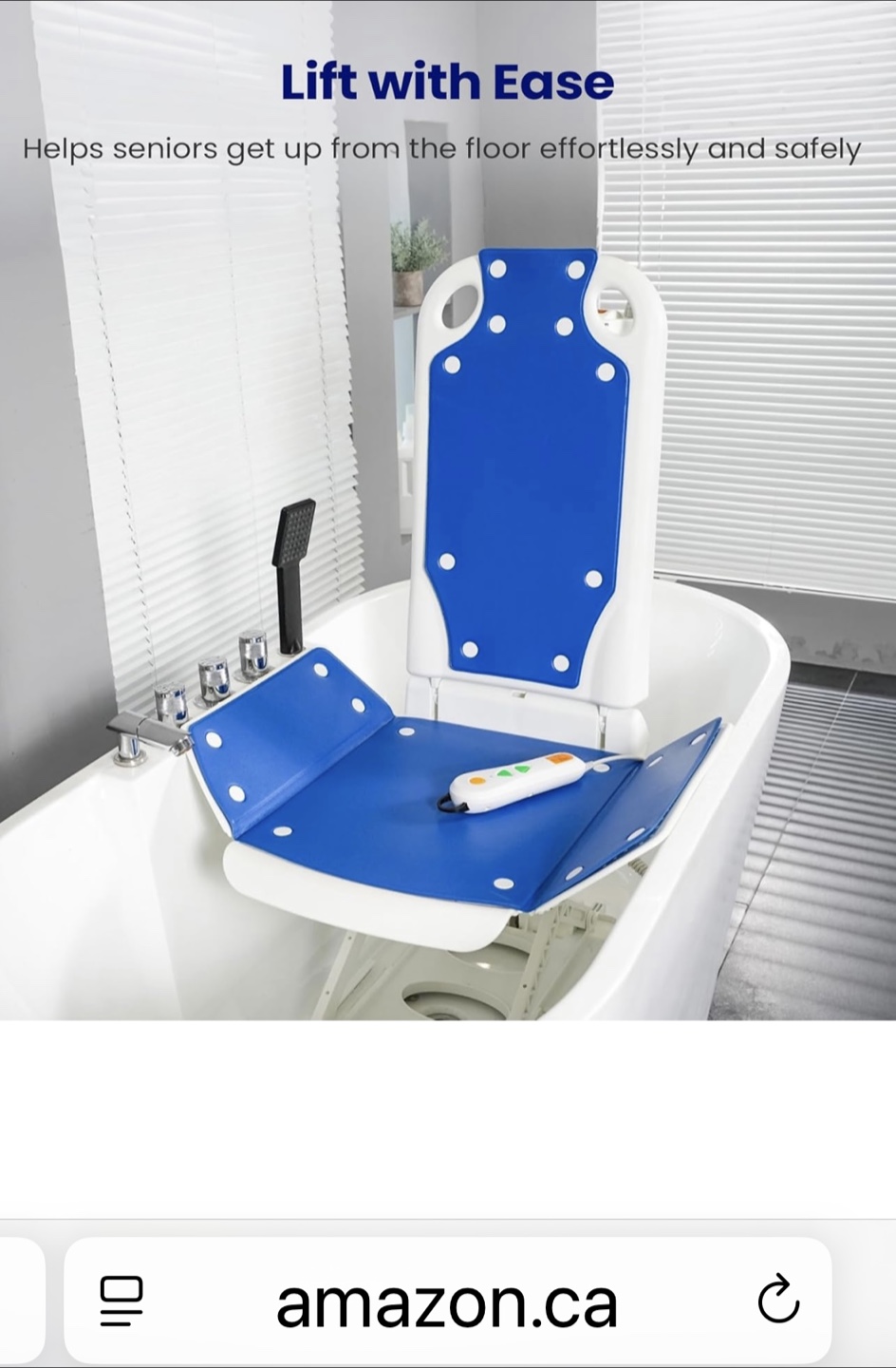 MAIDeSiTe Electric Bath Lift Chair - photo 5
