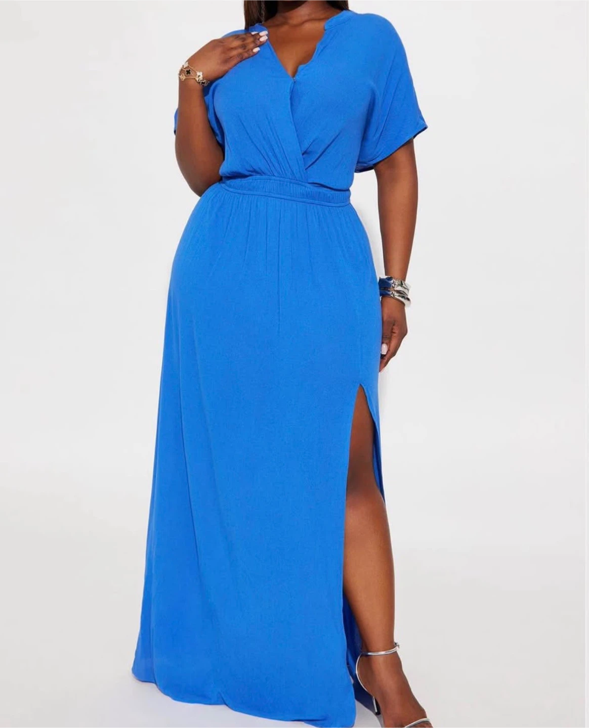 Blue dress