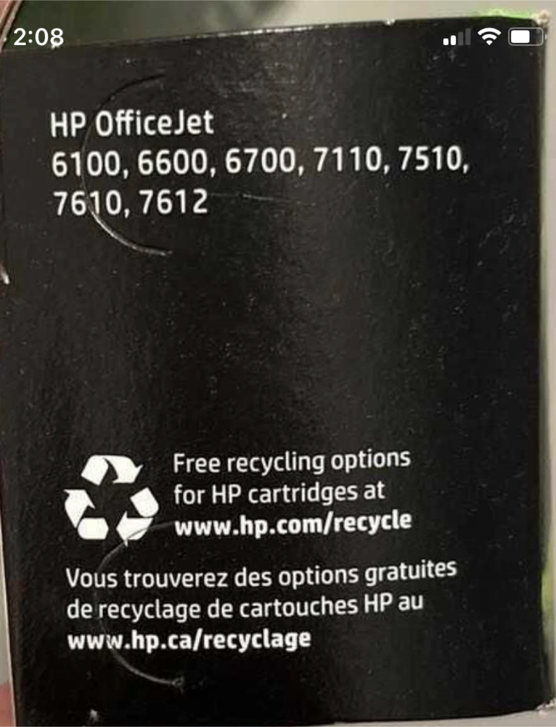 HP 932XL Black Ink Cartridge - New! - photo 3