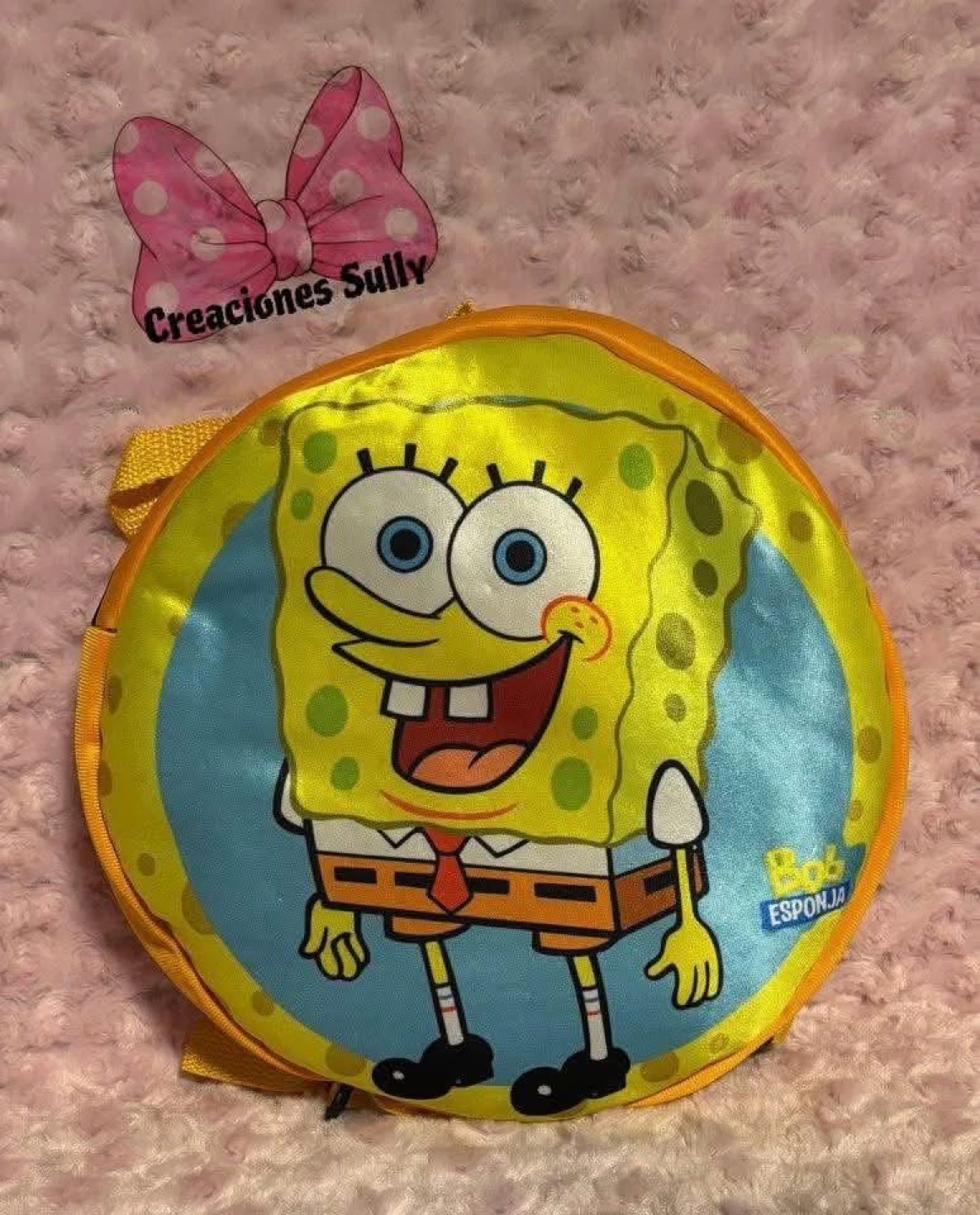 Spongebob Round Backpack