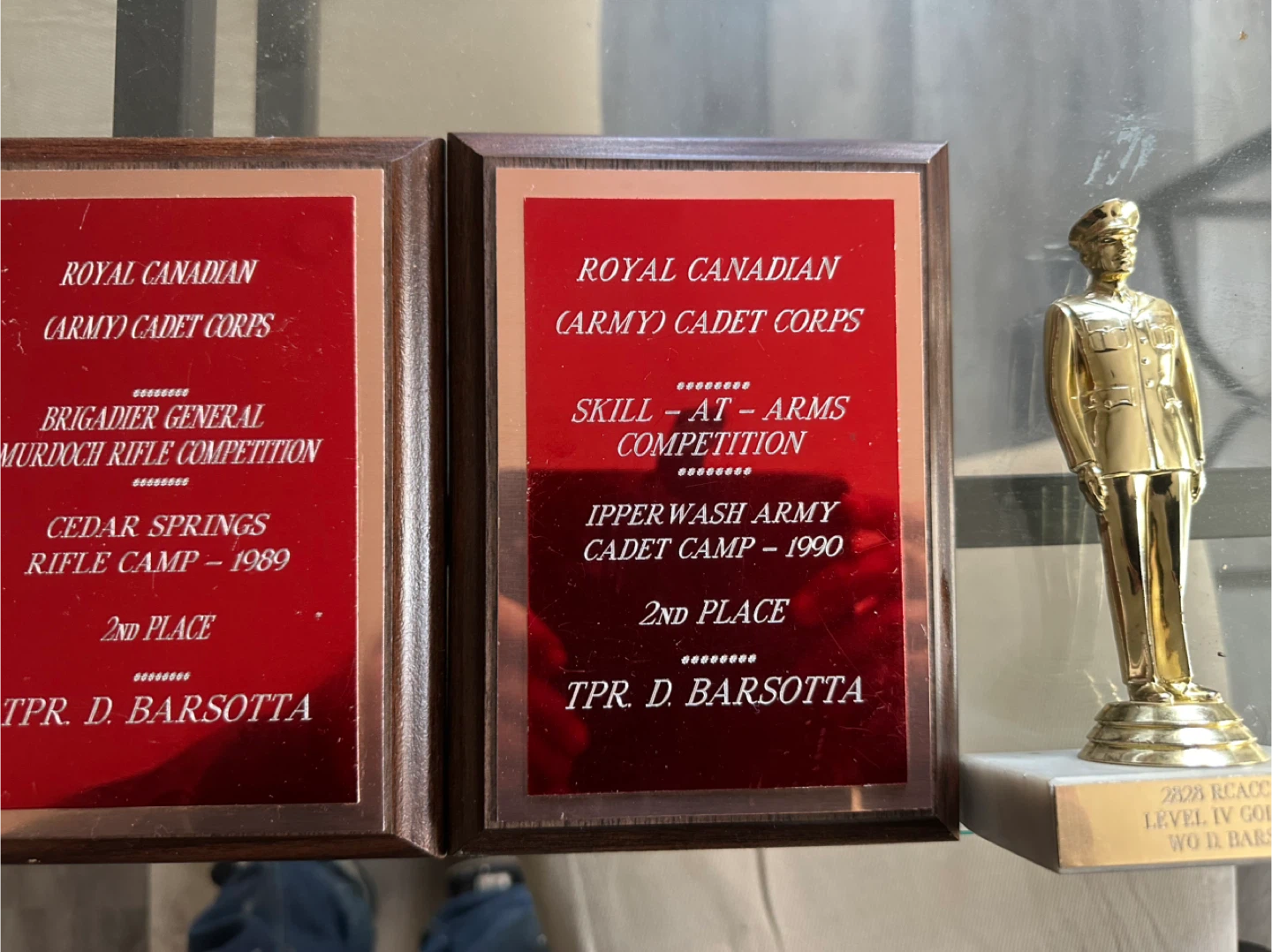 Royal Canadian Army Cadet Corps Gold Star Trophy - photo 4