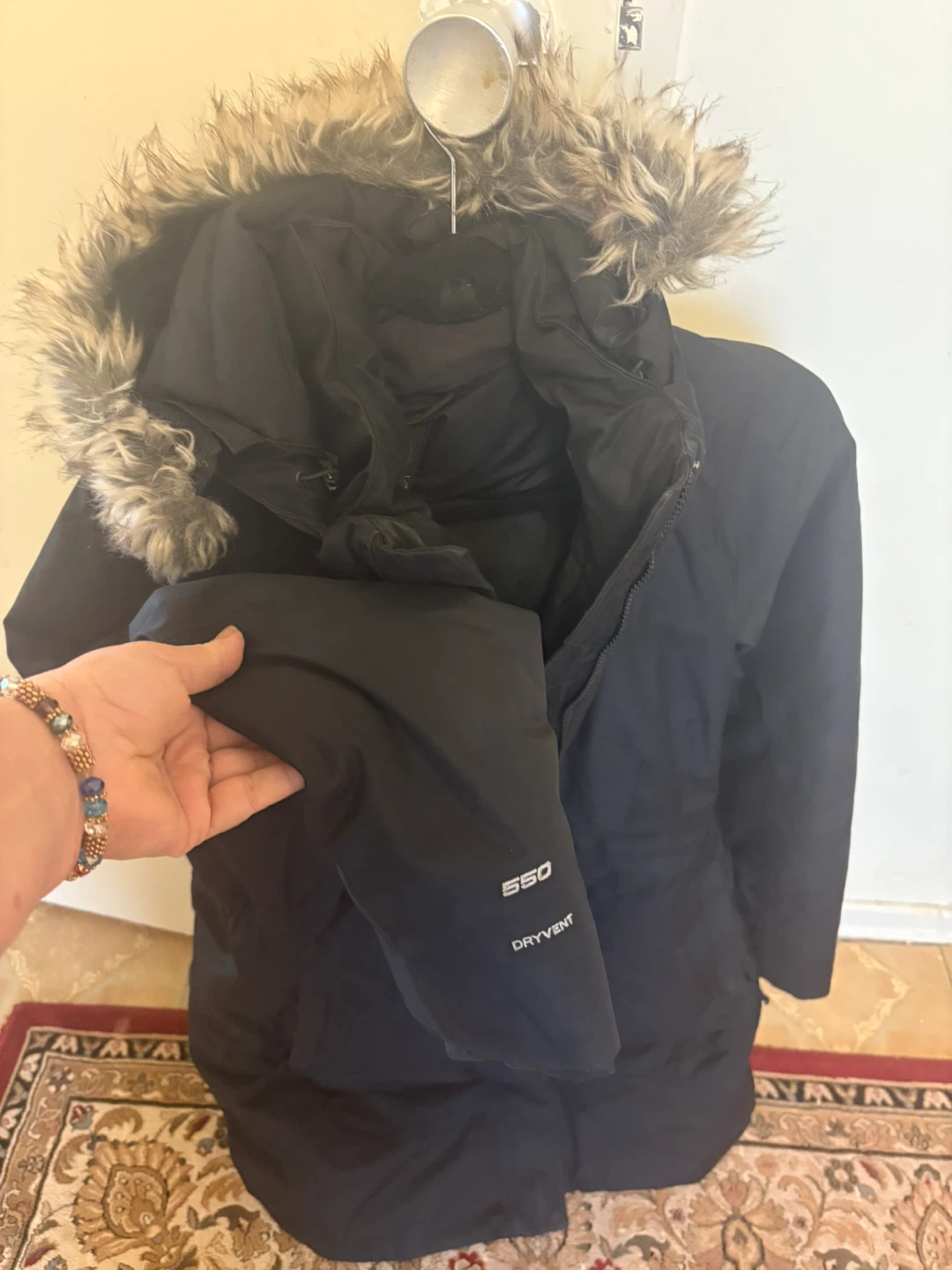 The North Face Parka - Black, Size S