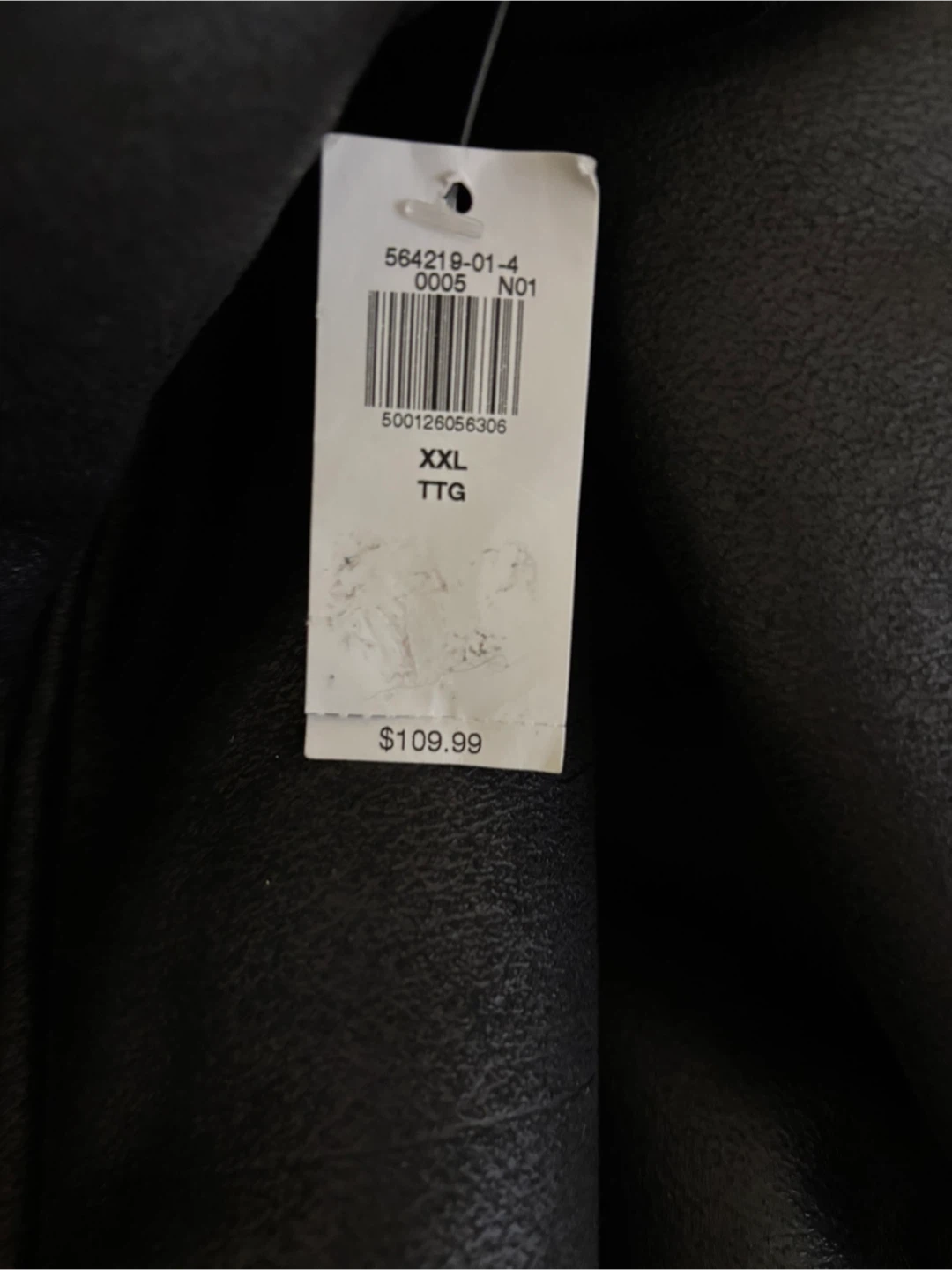 Old Navy XXL Black Faux Leather Jacket - photo 3