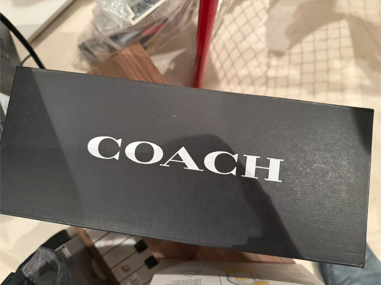 Coach Black Sandals, Size 7 - photo 4