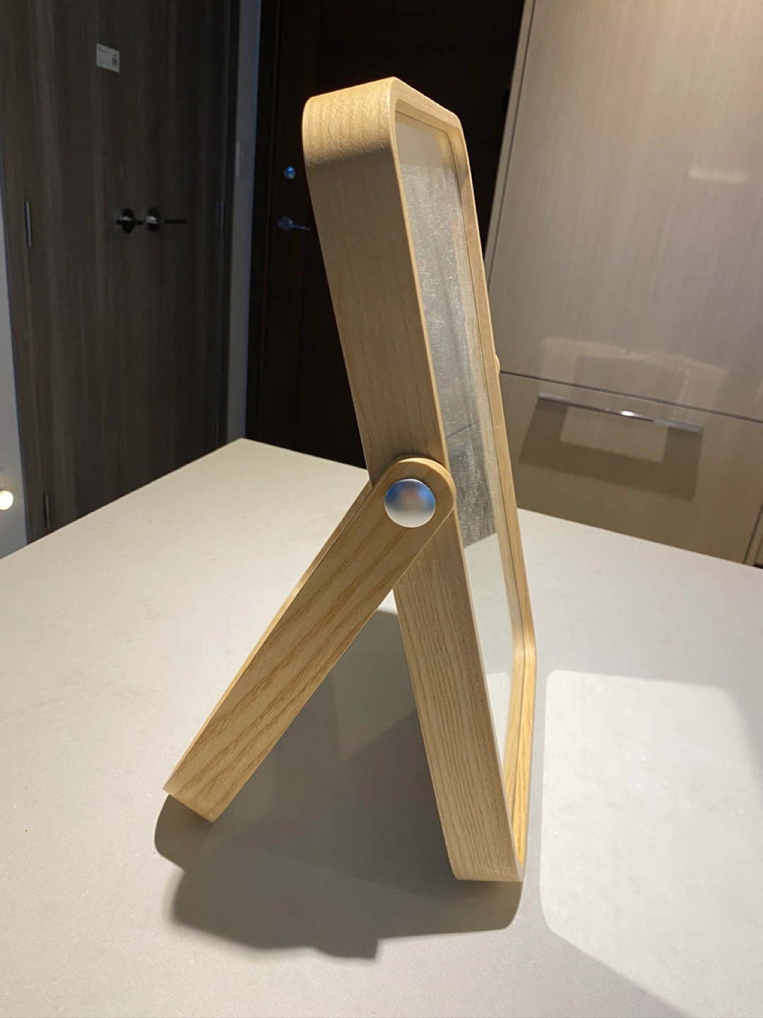 IKEA IKORNNES Table Mirror, Ash Veneer - photo 2
