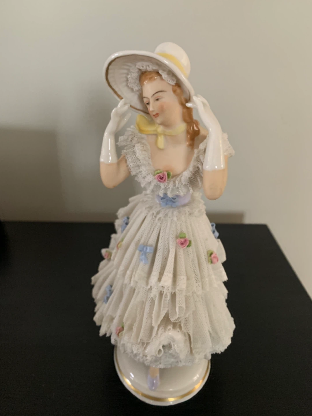 Vintage Heissner Porcelain Figurine.