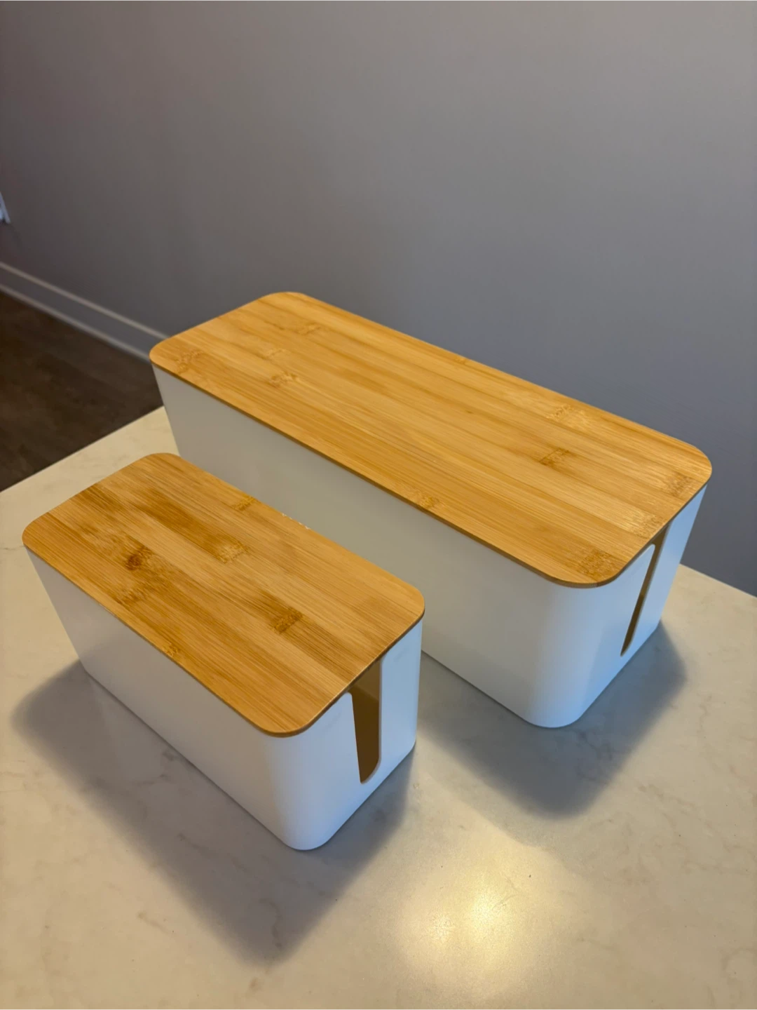 Cable Management Box Organizer Set