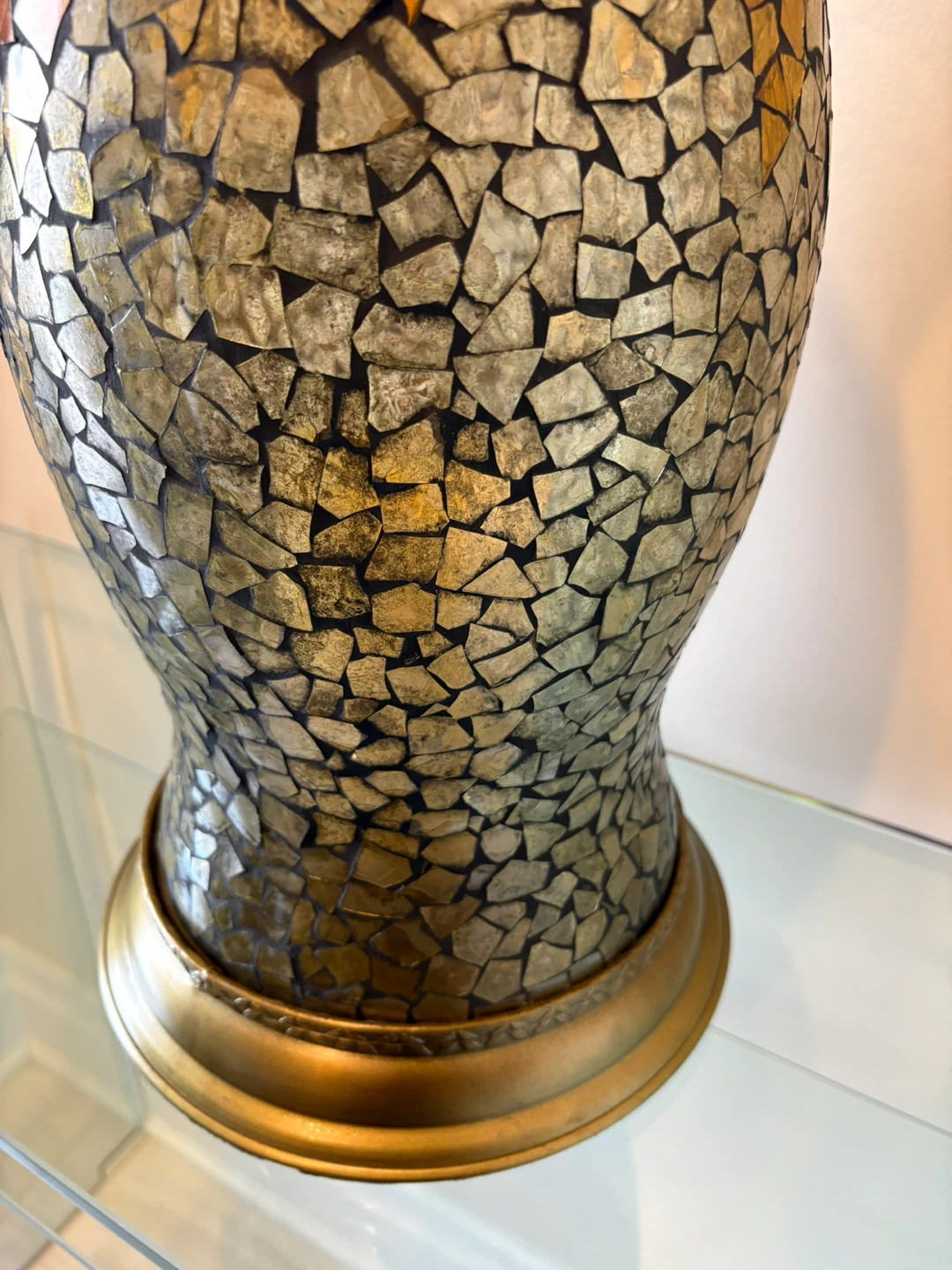 Mosaic Glass Candle Holder - photo 3