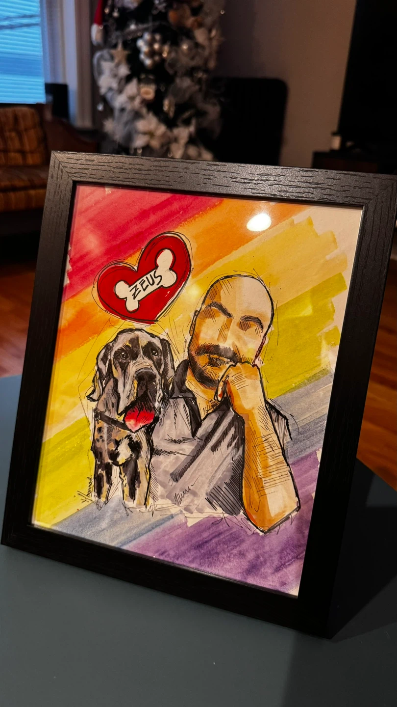 custom drawing art