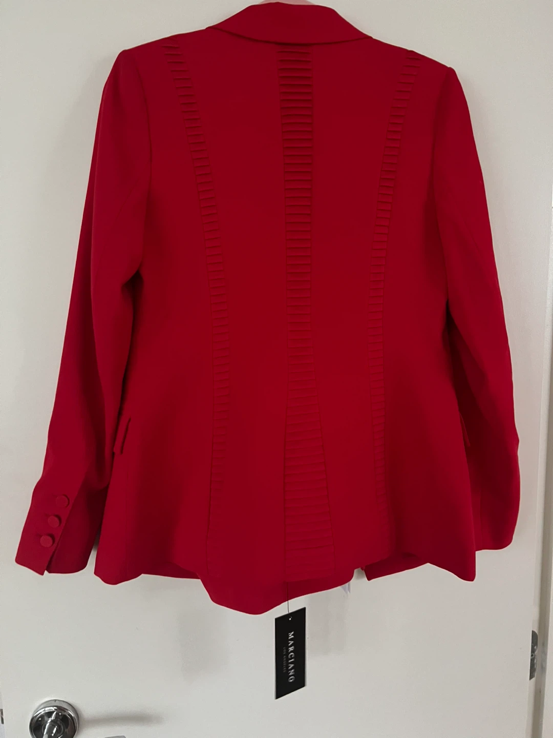 Marciano Red Blazer and Pants Suit EU 40 - photo 3