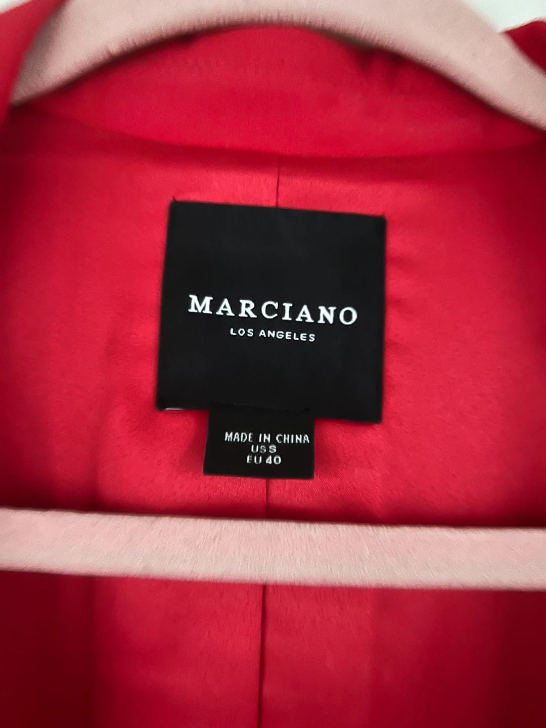 Marciano Red Blazer and Pants Suit EU 40 - photo 4