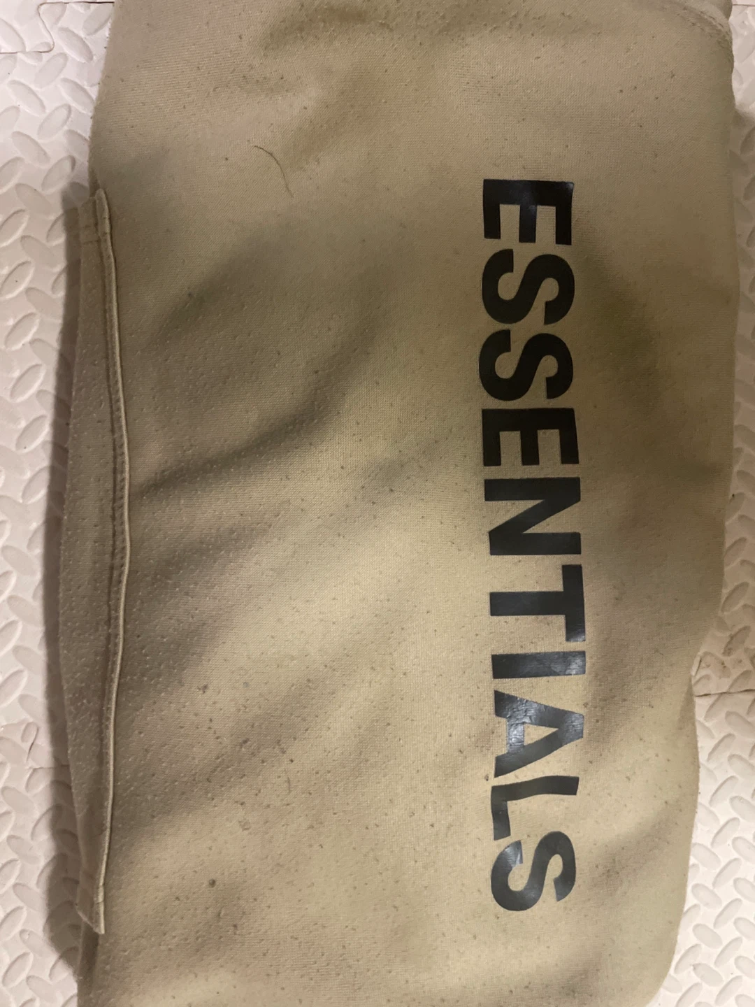 Essentials Beige Hoodie - photo 3