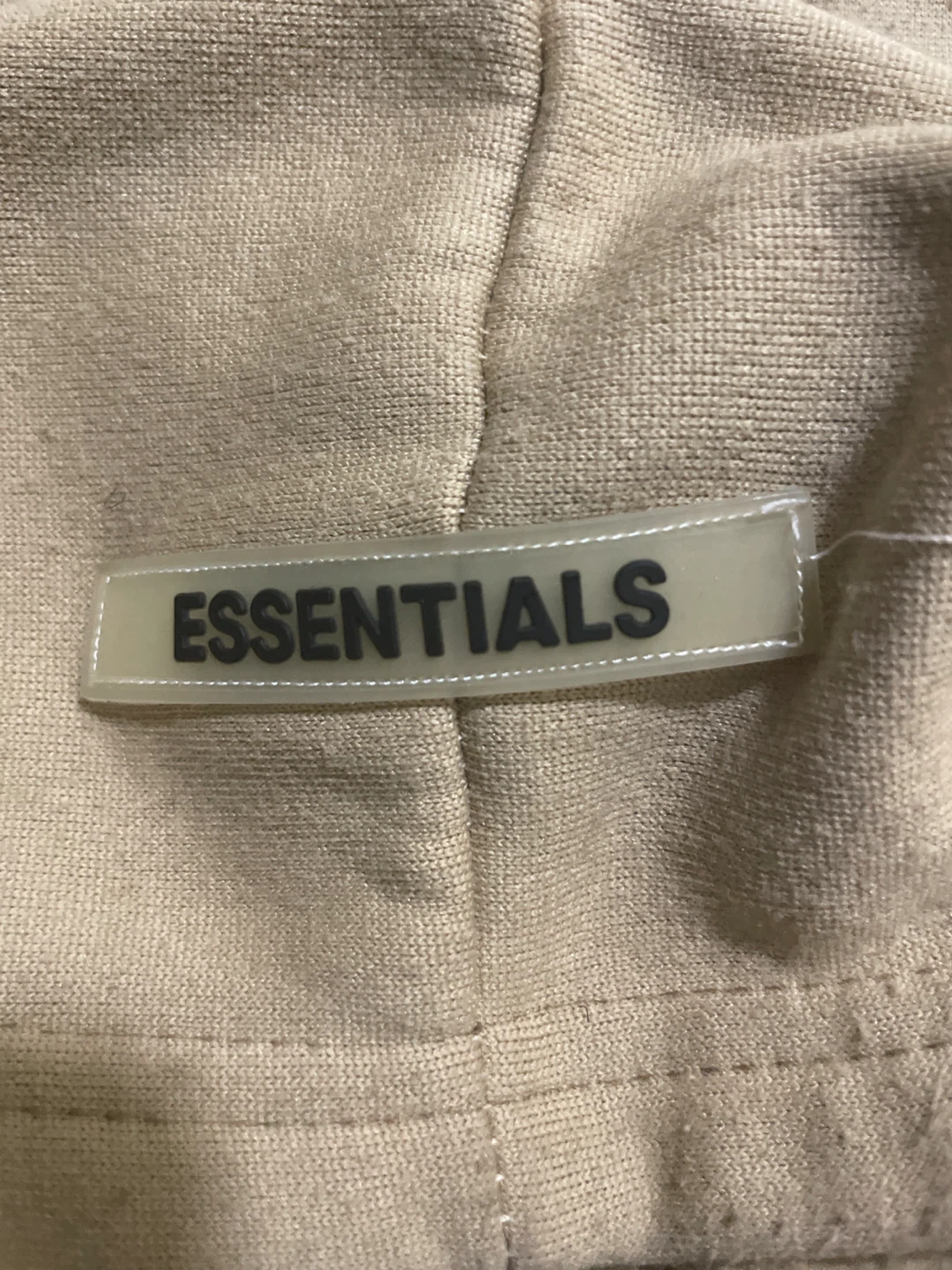 Essentials Beige Hoodie - photo 2