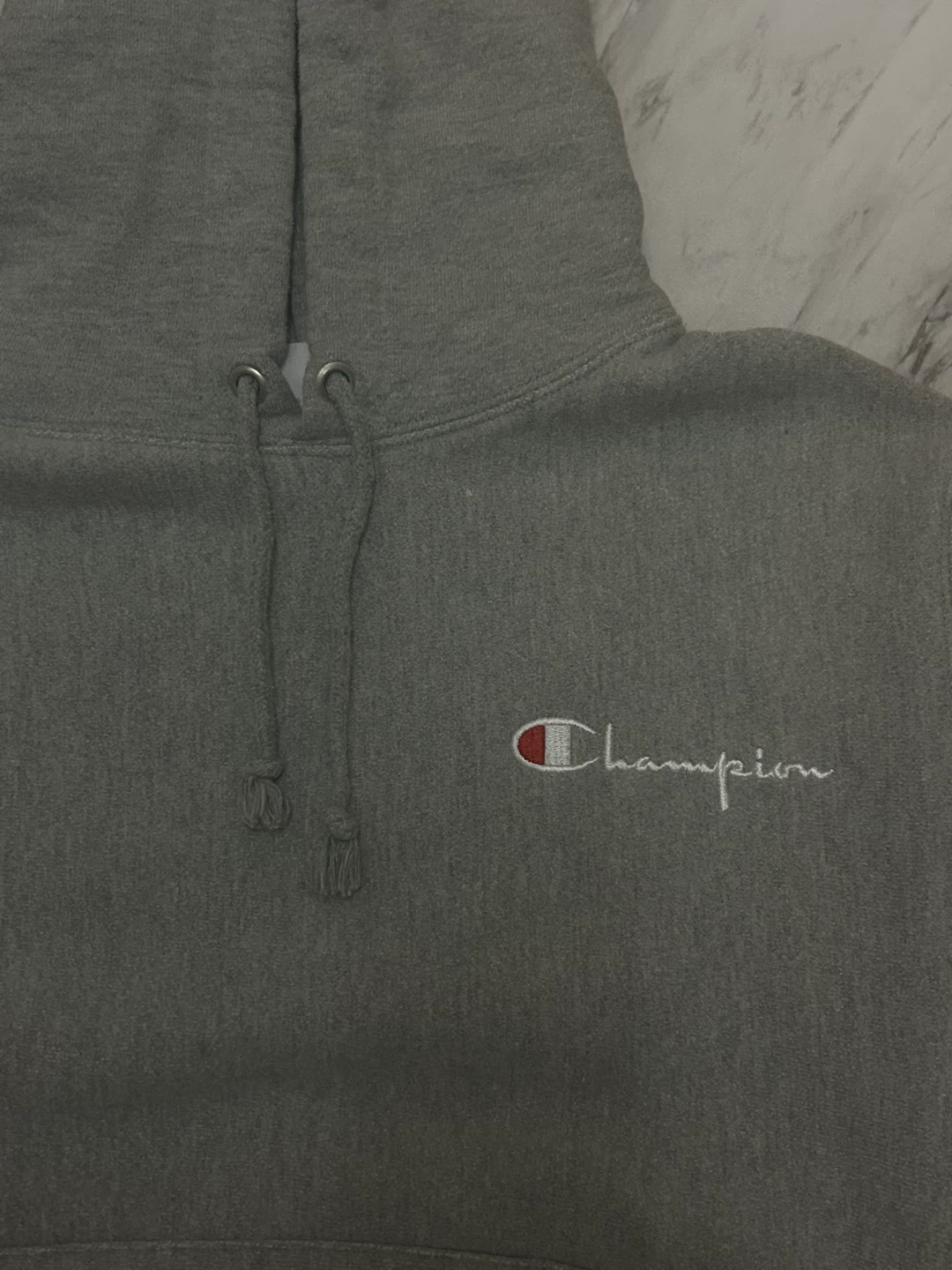 Grey Champion hoodie very good quality / Size small - photo 3