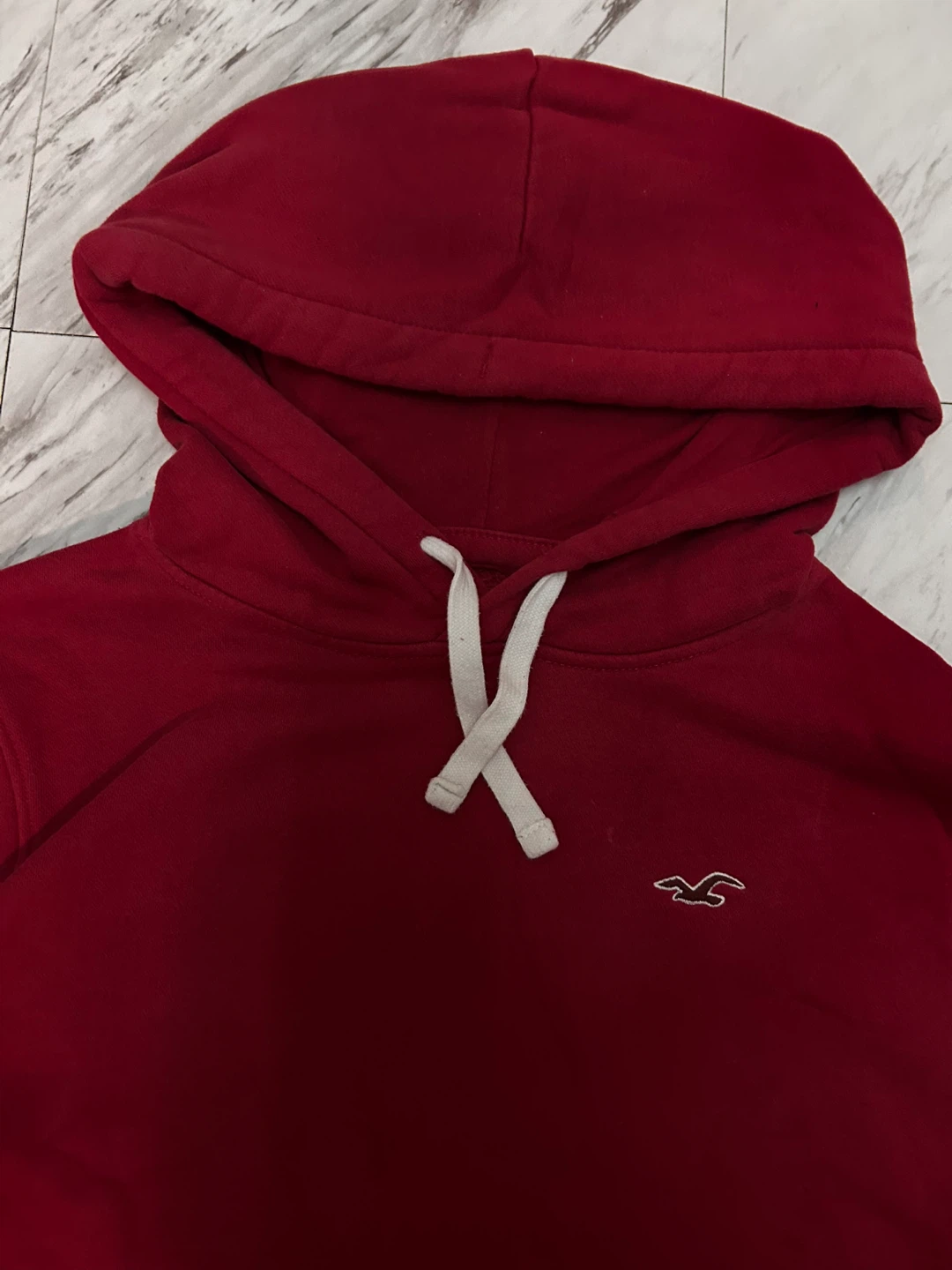 Red Burgundy Hollister Co. hoodie / Size - Medium - photo 2