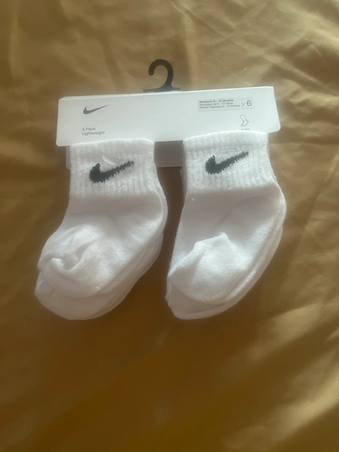 New Nike Baby Socks 6-12M