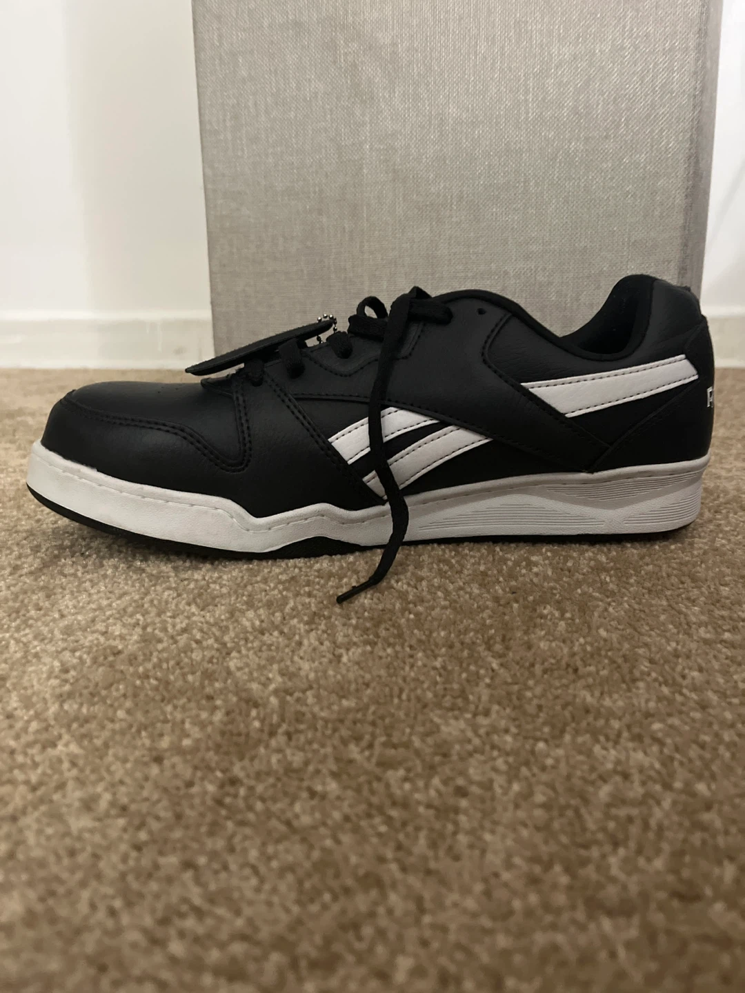 Reebok Black & White Sneakers