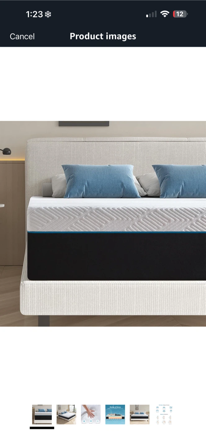 Box packed Queen size mattress