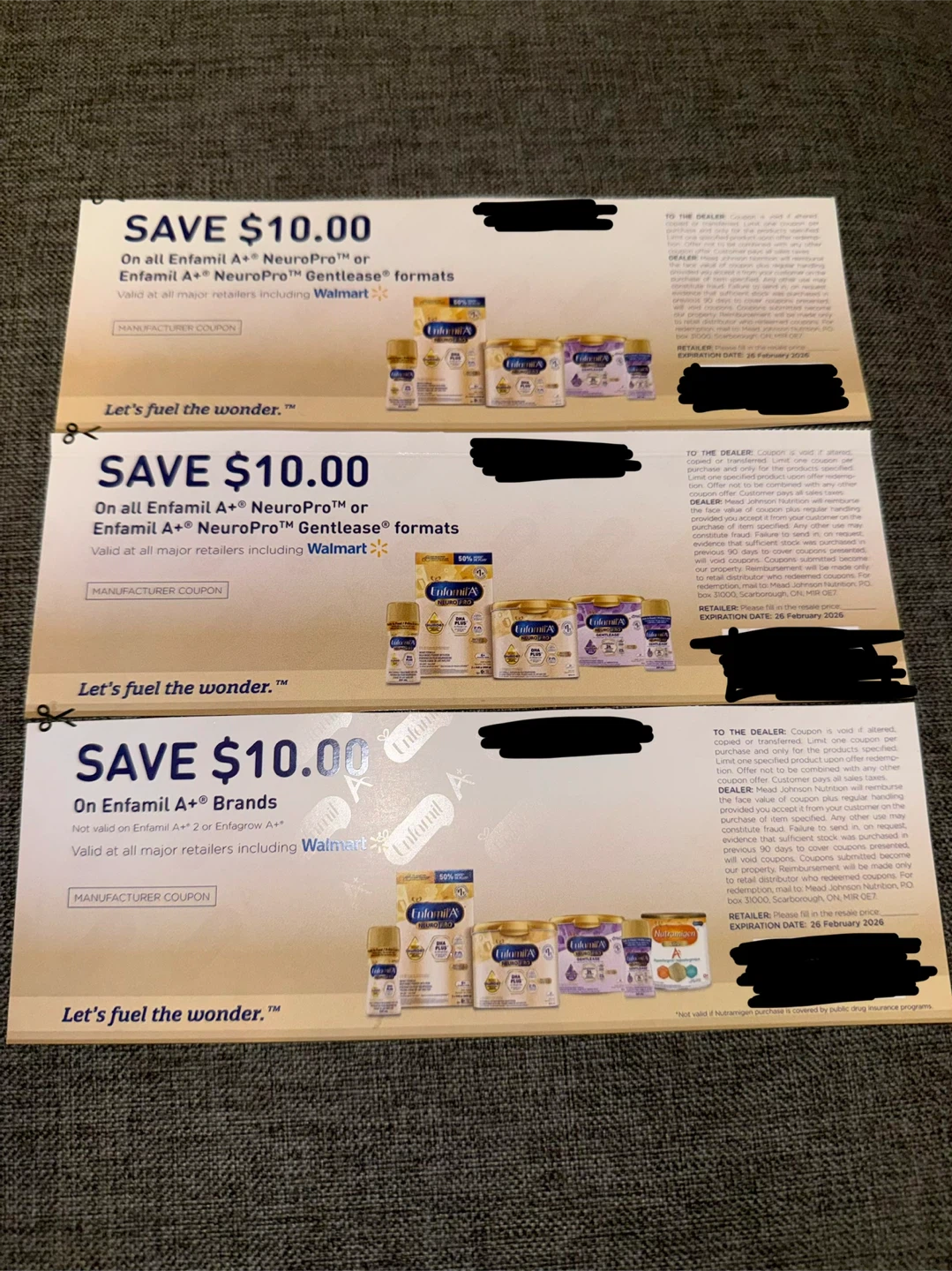 Enfamil coupons for-sale