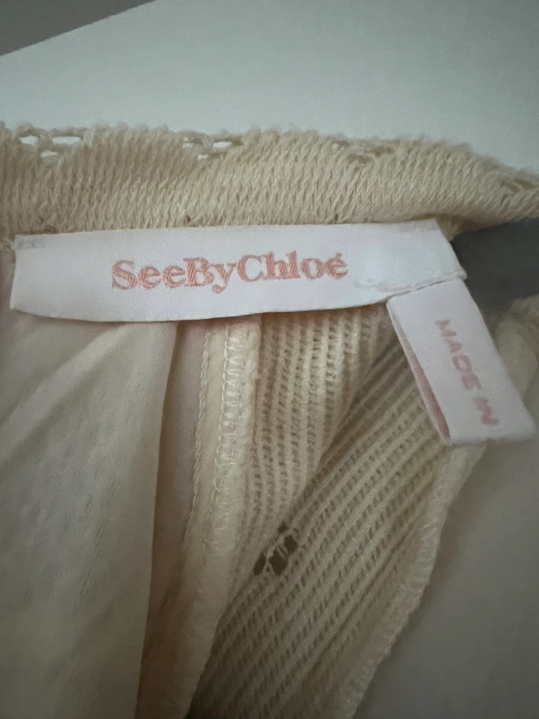 See By Chloé Off White Dress - Size 36 - photo 3