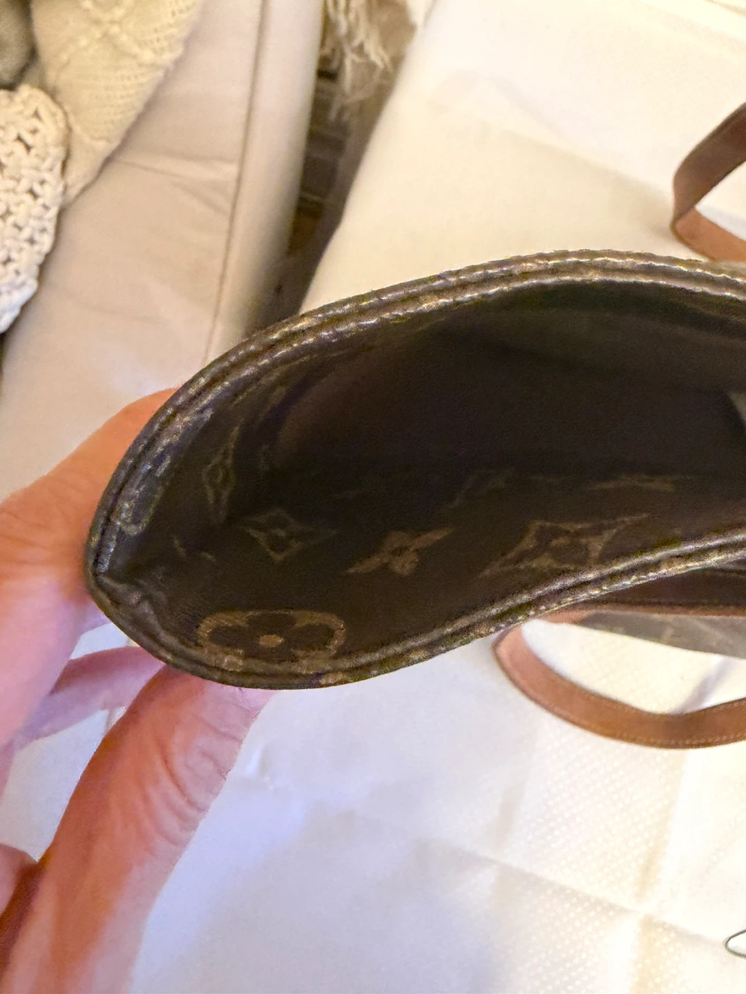 Louis Vuitton Monogram Sac shopping Tote bag - photo 5
