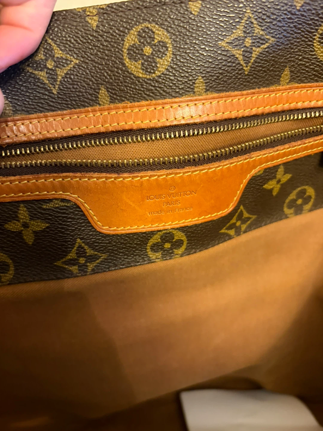 Louis Vuitton Monogram Sac shopping Tote bag - photo 4