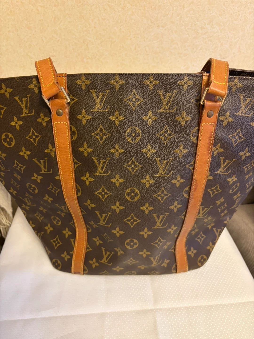 Louis Vuitton Monogram Sac shopping Tote bag - photo 2