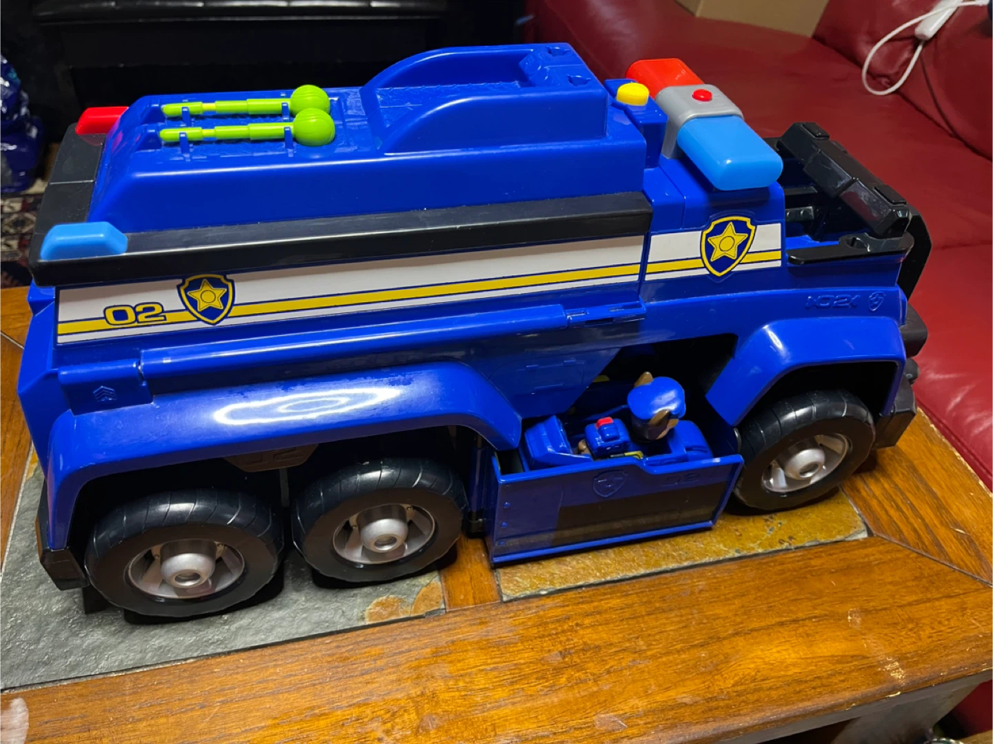 Blue Paw Patrol Chase’s Transforming City Cruiser Toy - photo 2