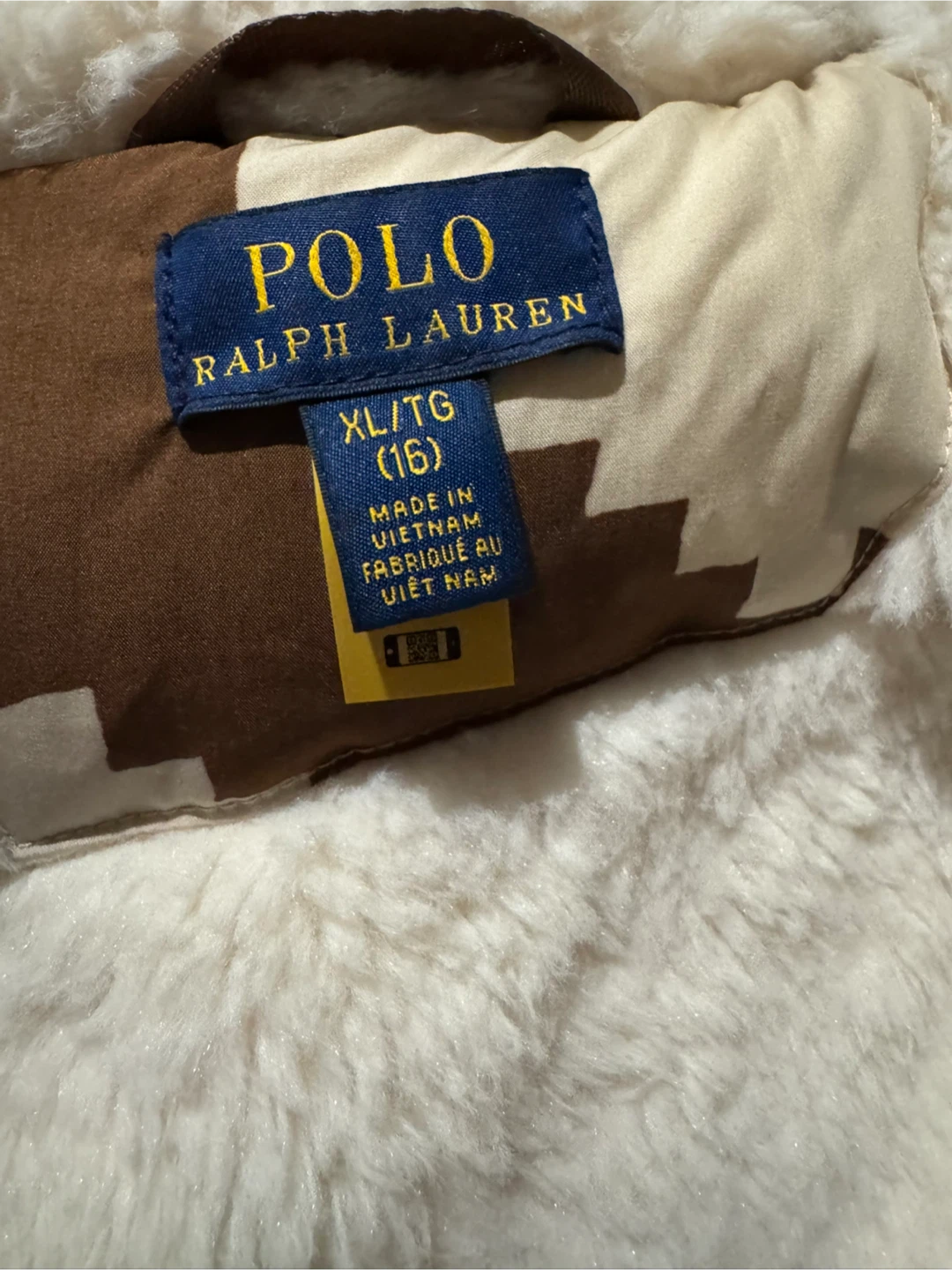 Polo Ralph Lauren XL Faux Fur Vest - photo 4