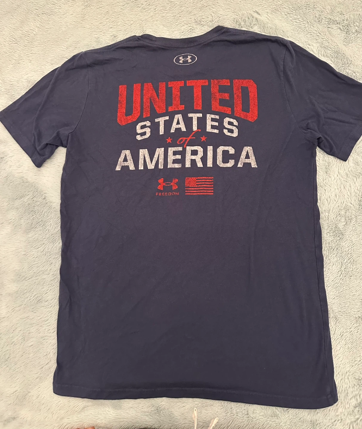 Mens Under Armour Freedom T-Shirt, Size M - photo 2