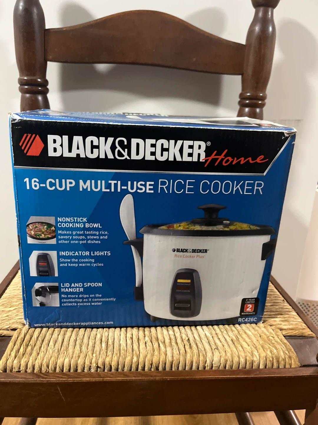 Black & Decker 16-Cup Multi-Use Rice Cooker RC426C