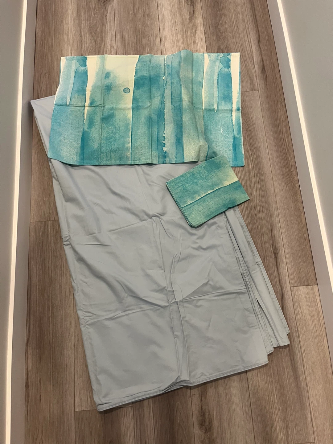 Bed Sheet Set - Blue/Green