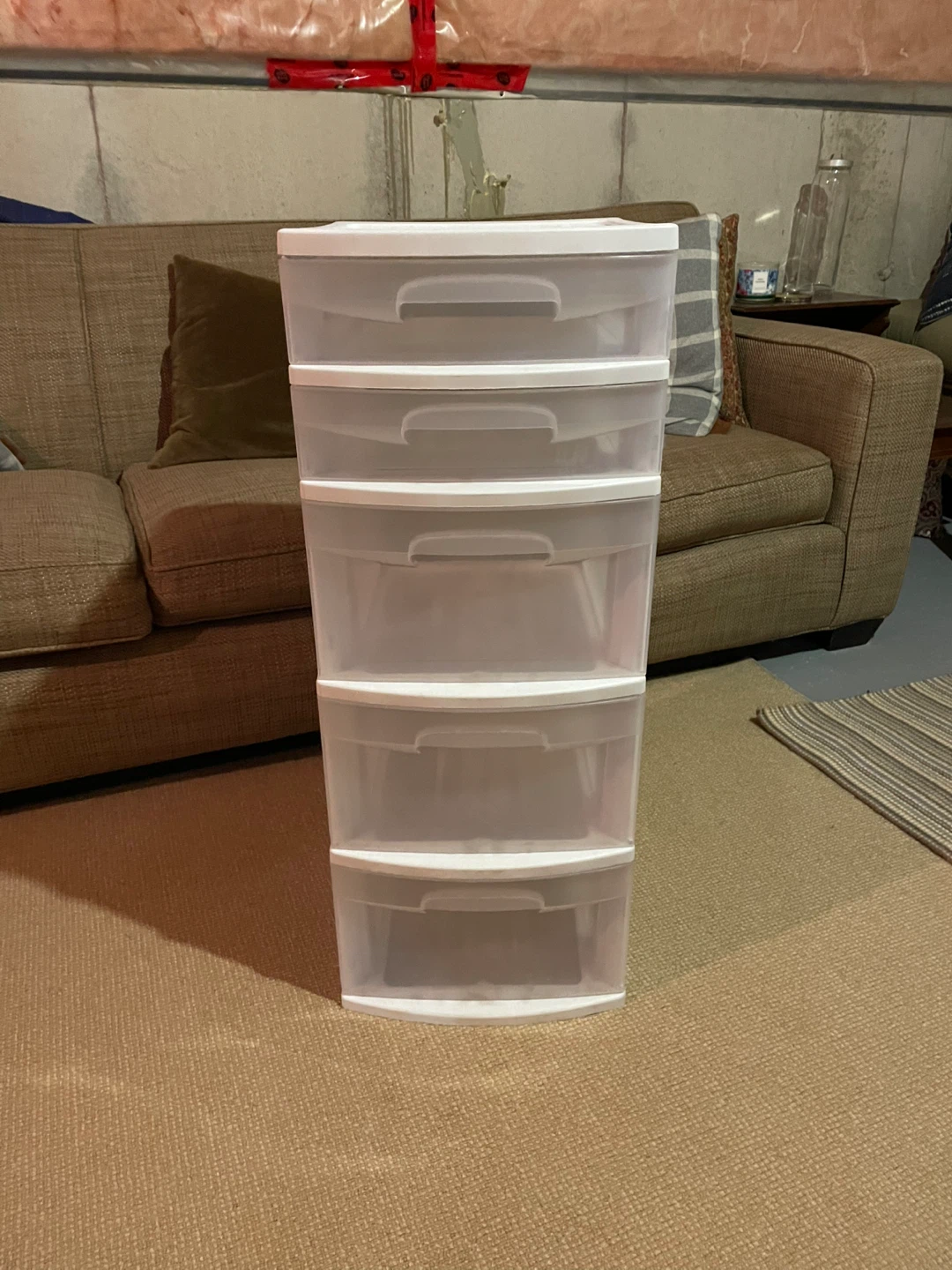 Sterilite 5-Drawer Storage Tower