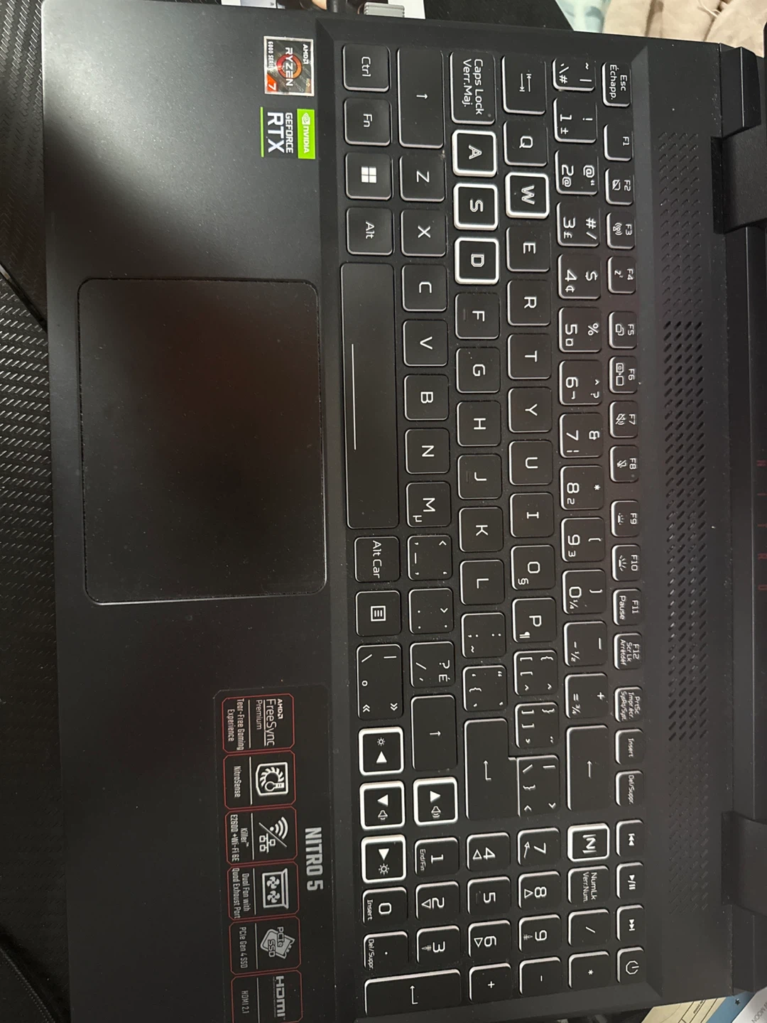 Acer Nitro 5 Gaming Laptop - Ryzen 7 6th gen, RTX 3070 8gb - photo 3