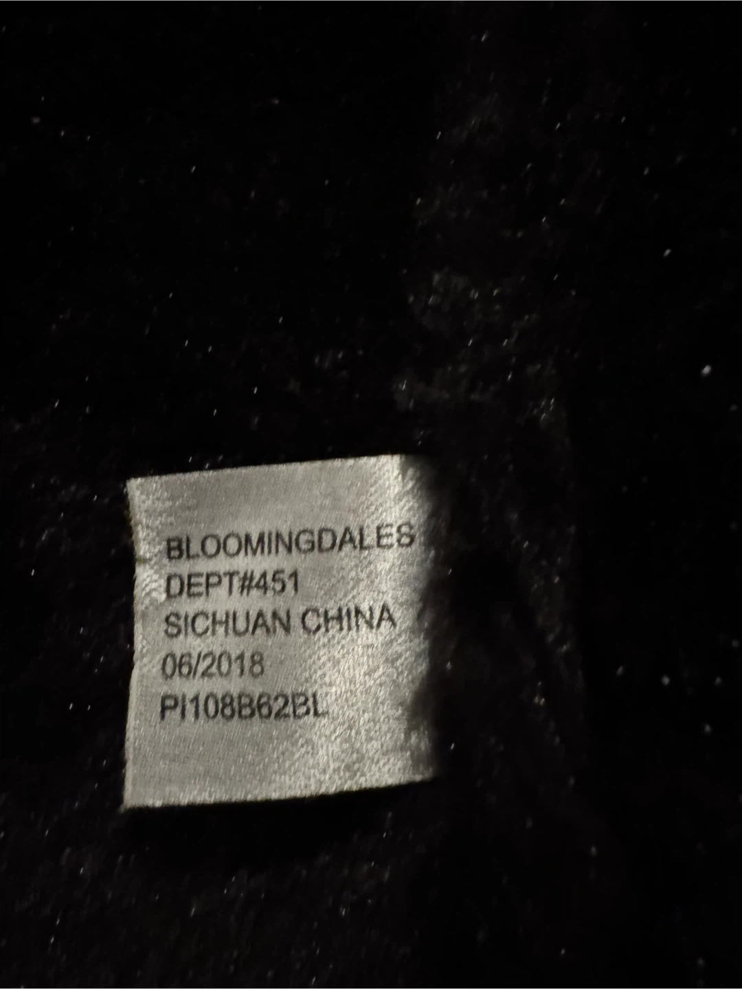 Aqua Girl Black Faux Leather Jacket - Size M - photo 3