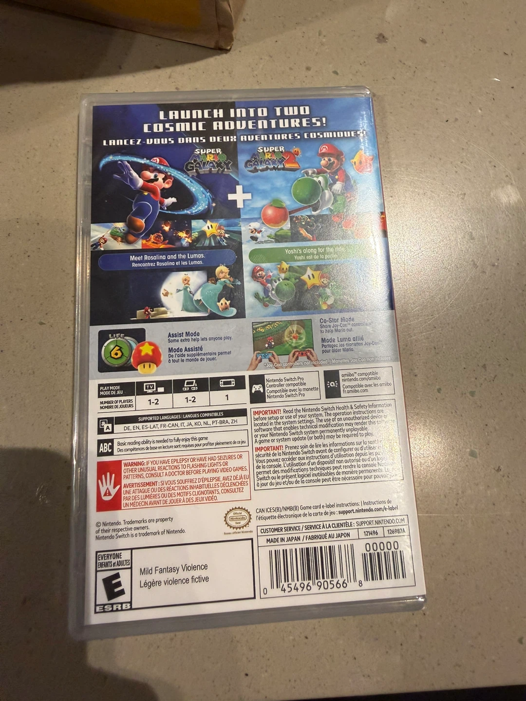 Super Mario Galaxy + Super Mario Galaxy 2 - Nintendo Switch - photo 2